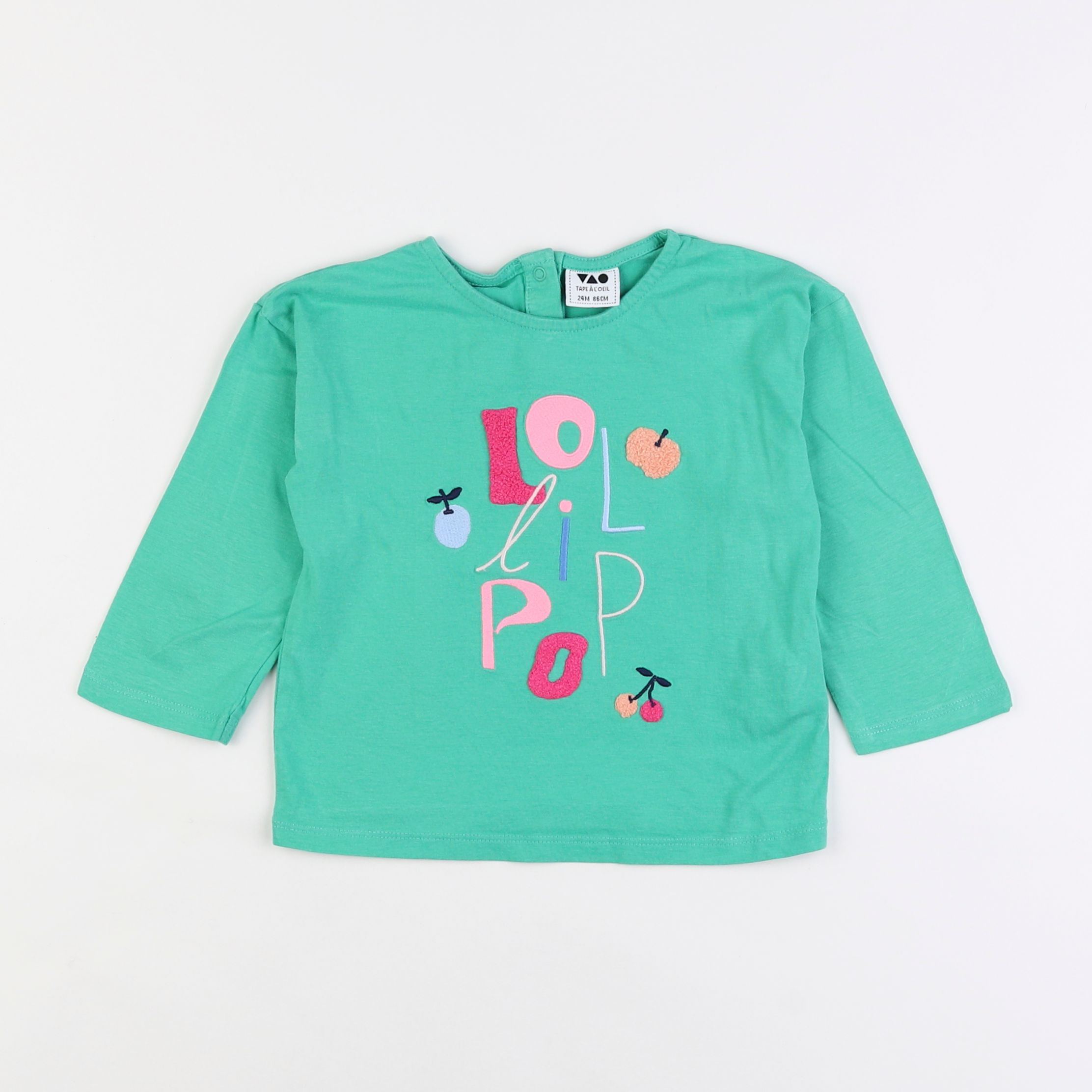 Tape à l'oeil - tee-shirt vert - 2 ans