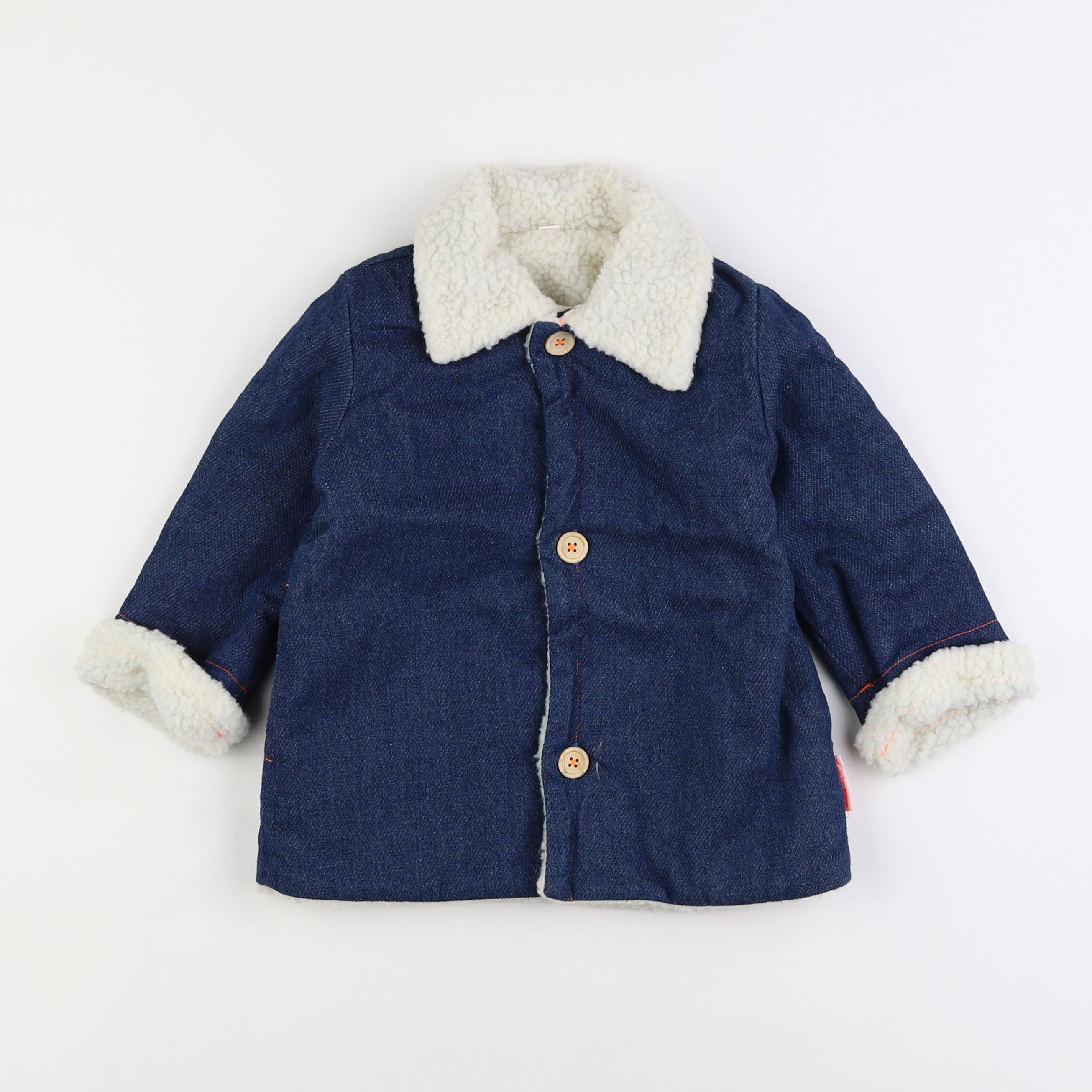 Petit Pan - manteau bleu - 2 ans