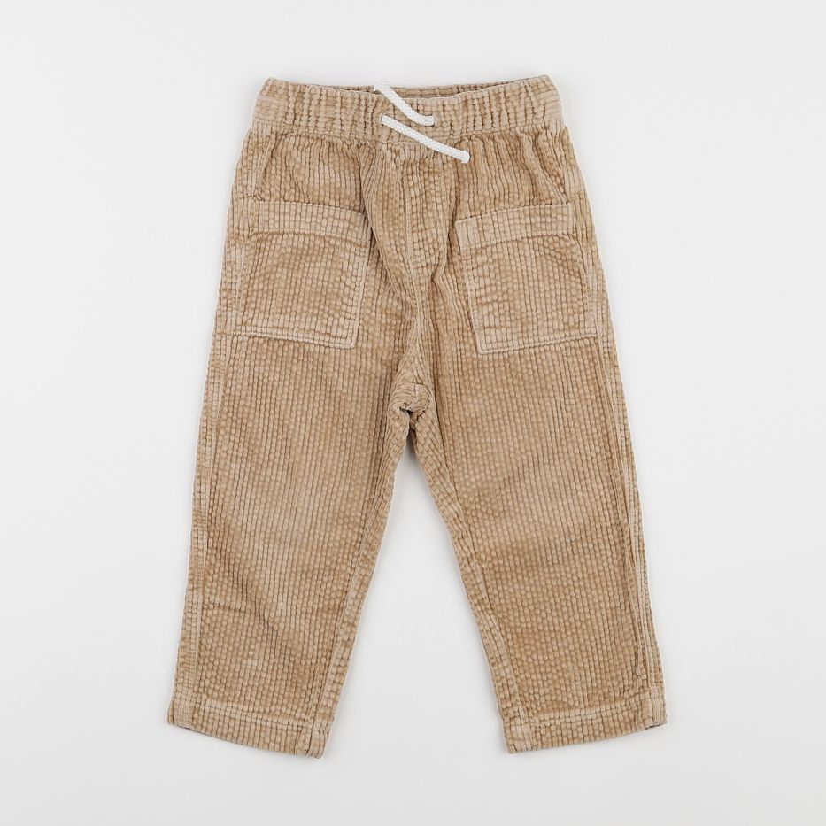 H&M - pantalon beige - 2 ans