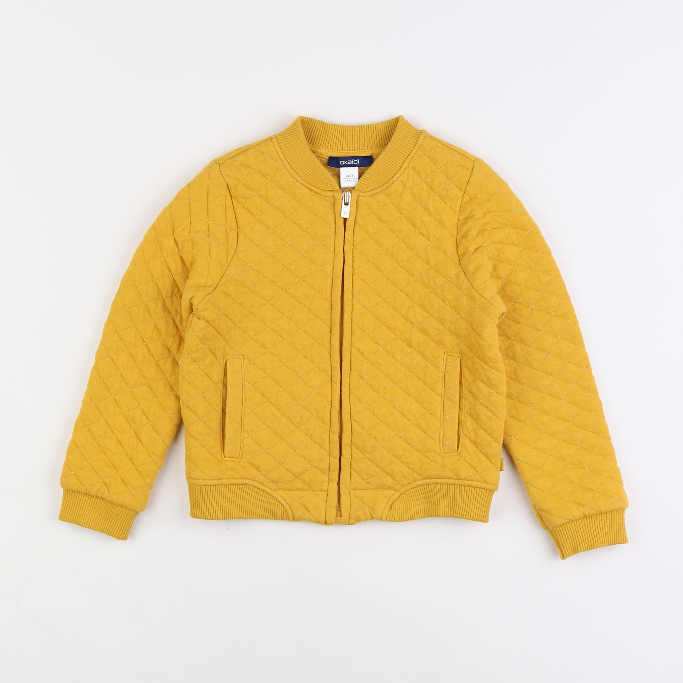 Okaidi - sweat jaune - 4 ans