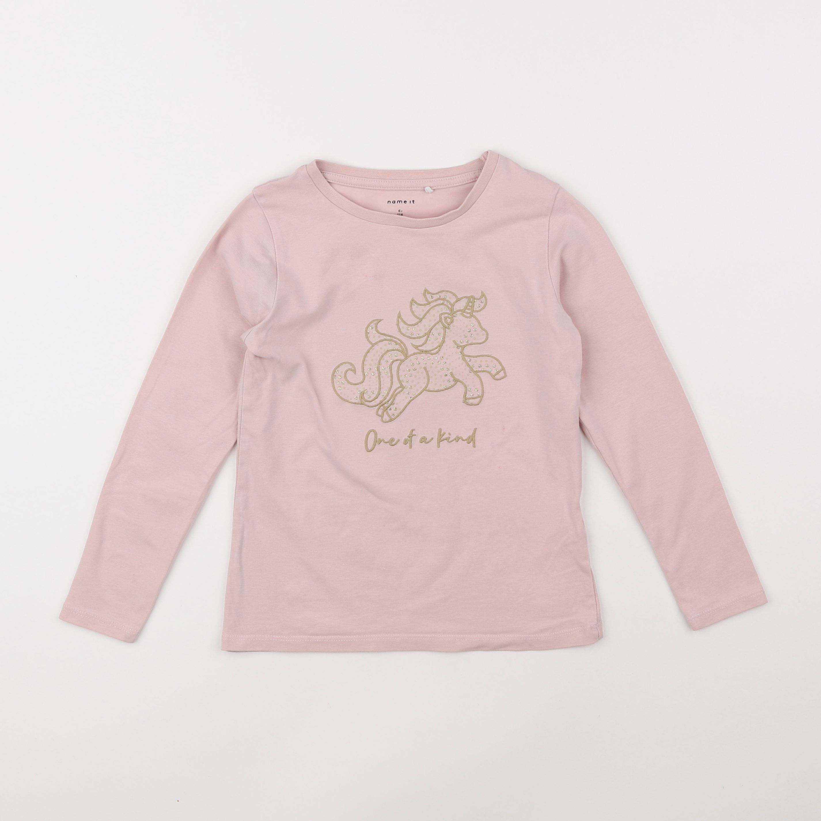 Name it - tee-shirt rose - 6 ans