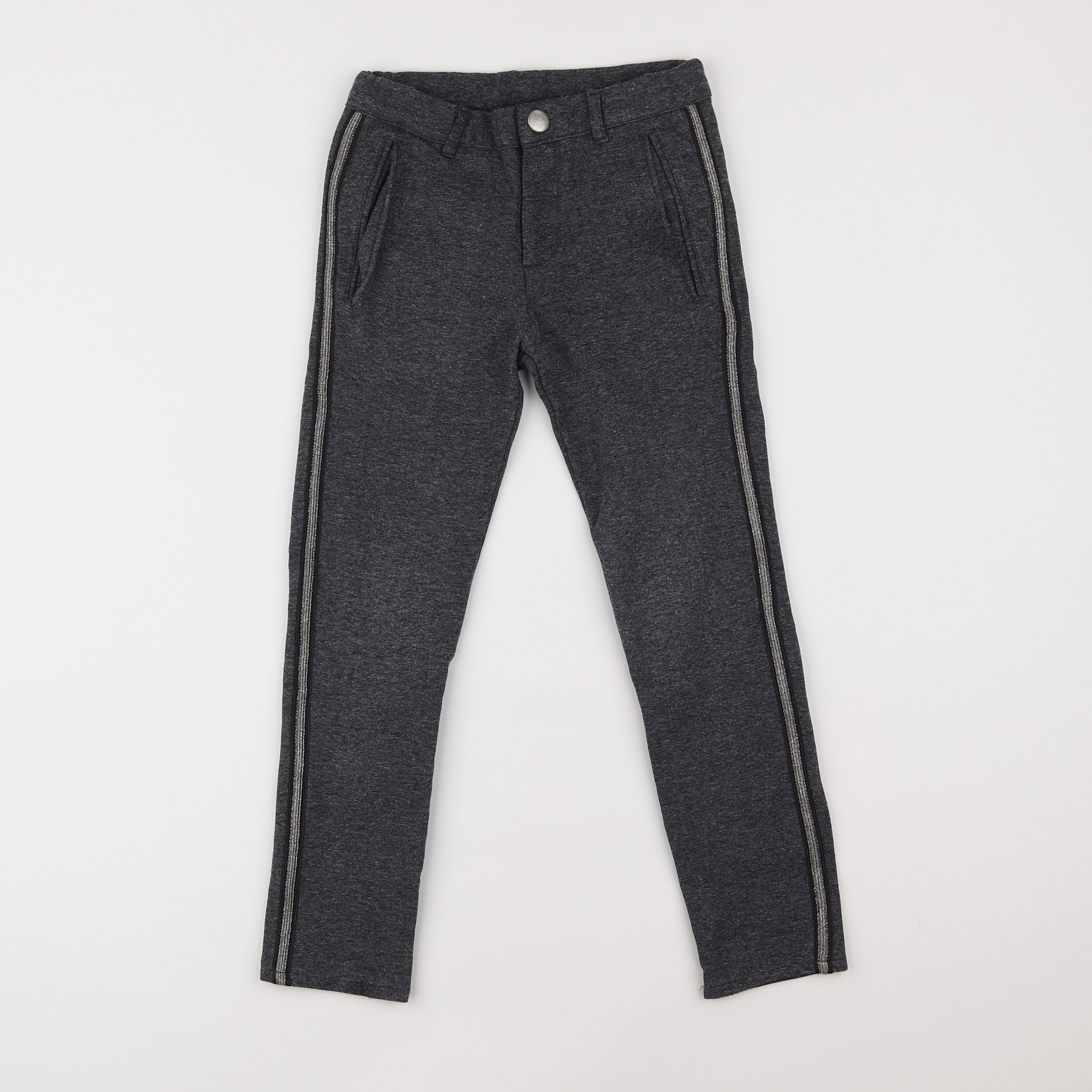 IKKS - pantalon gris - 8 ans