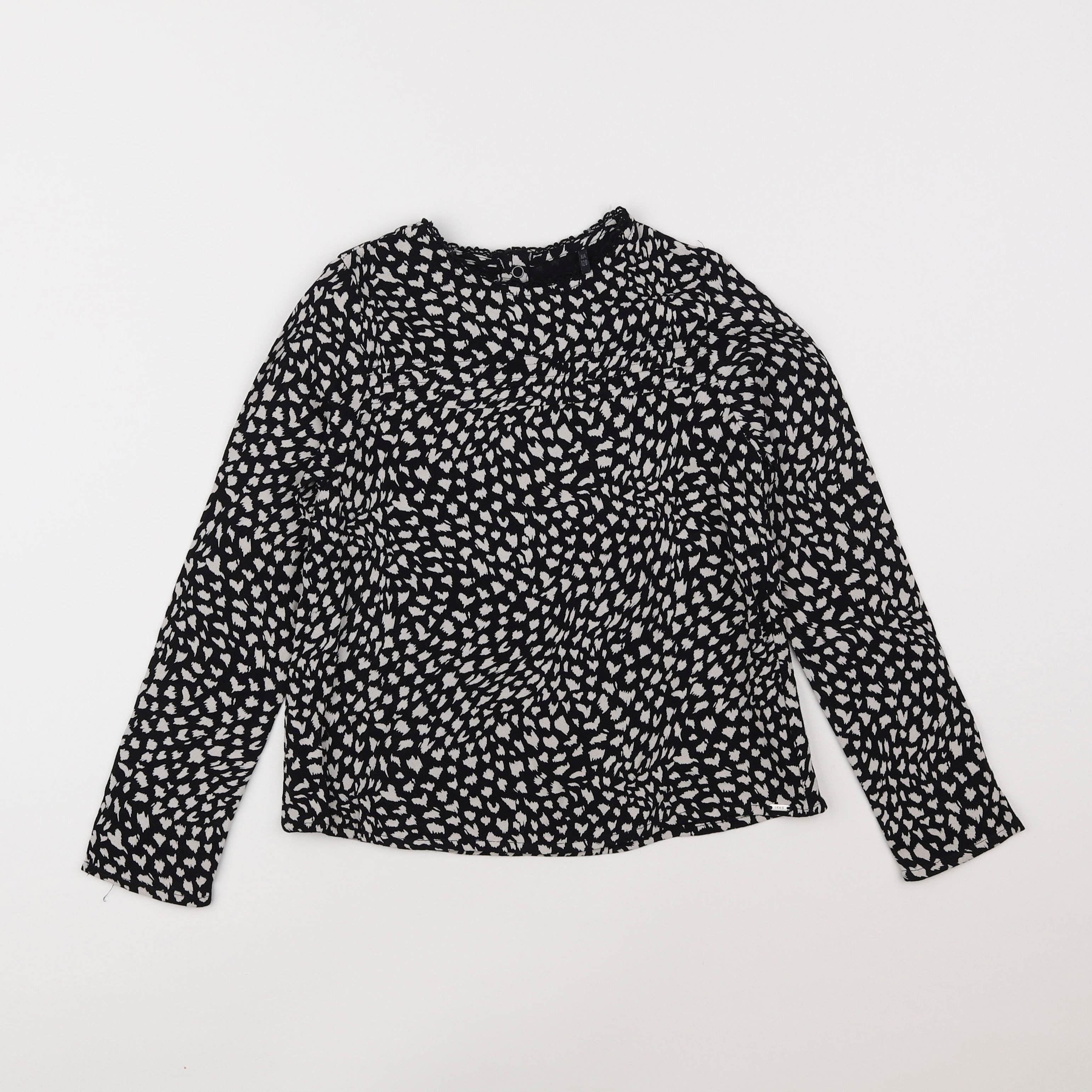 IKKS - blouse noir - 8 ans