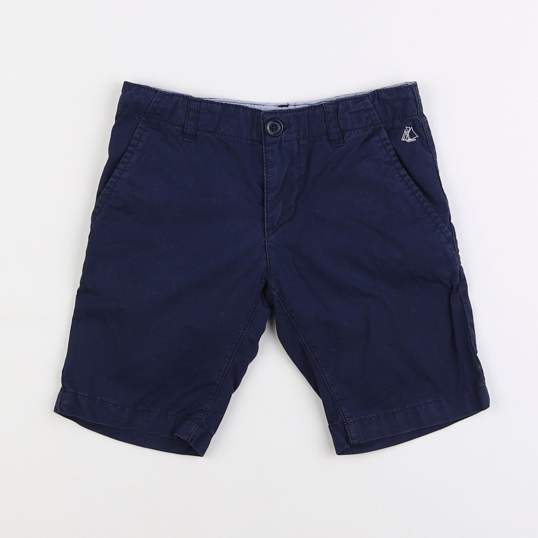 Petit Bateau - short bleu - 4 ans