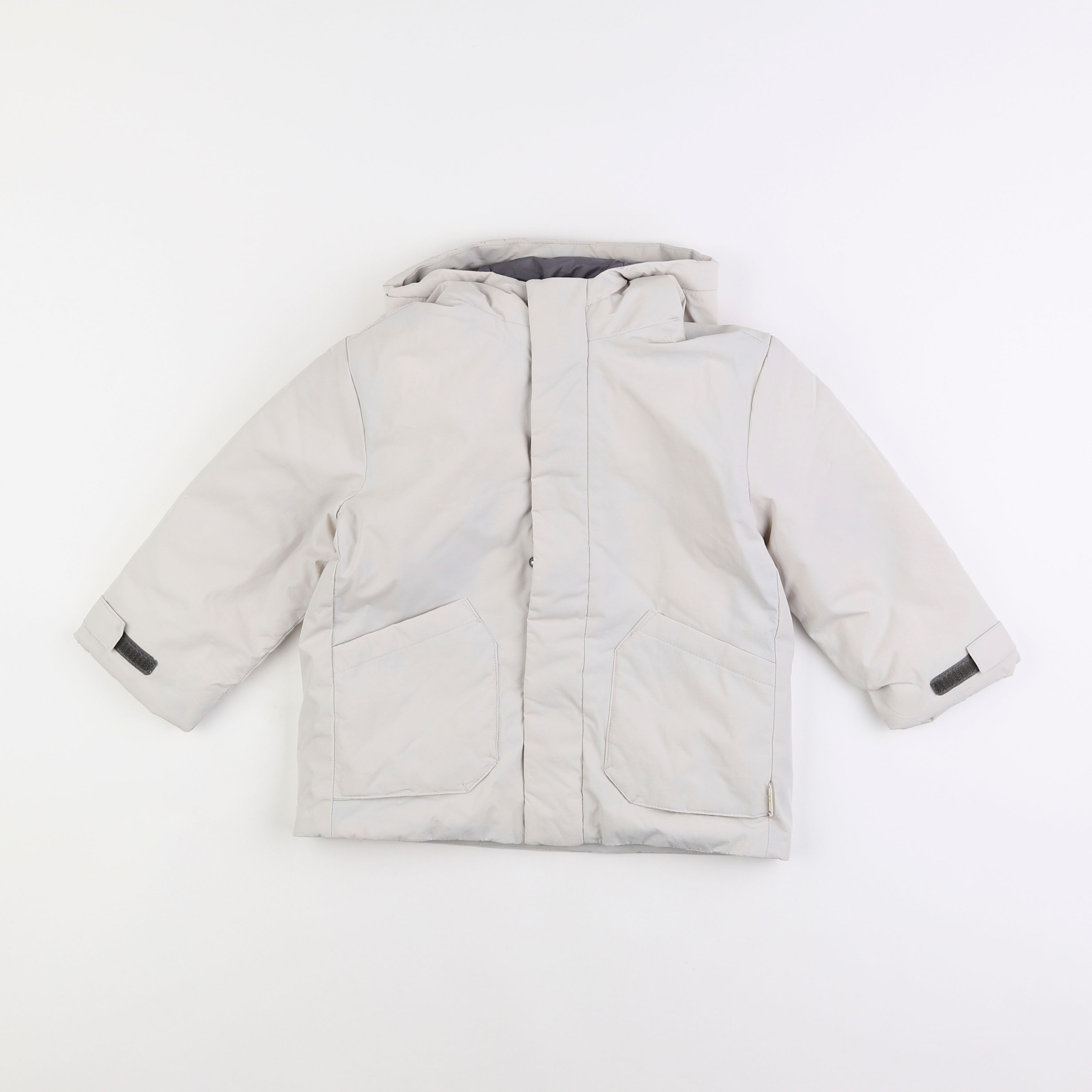 Zara - manteau blanc - 2/3 ans