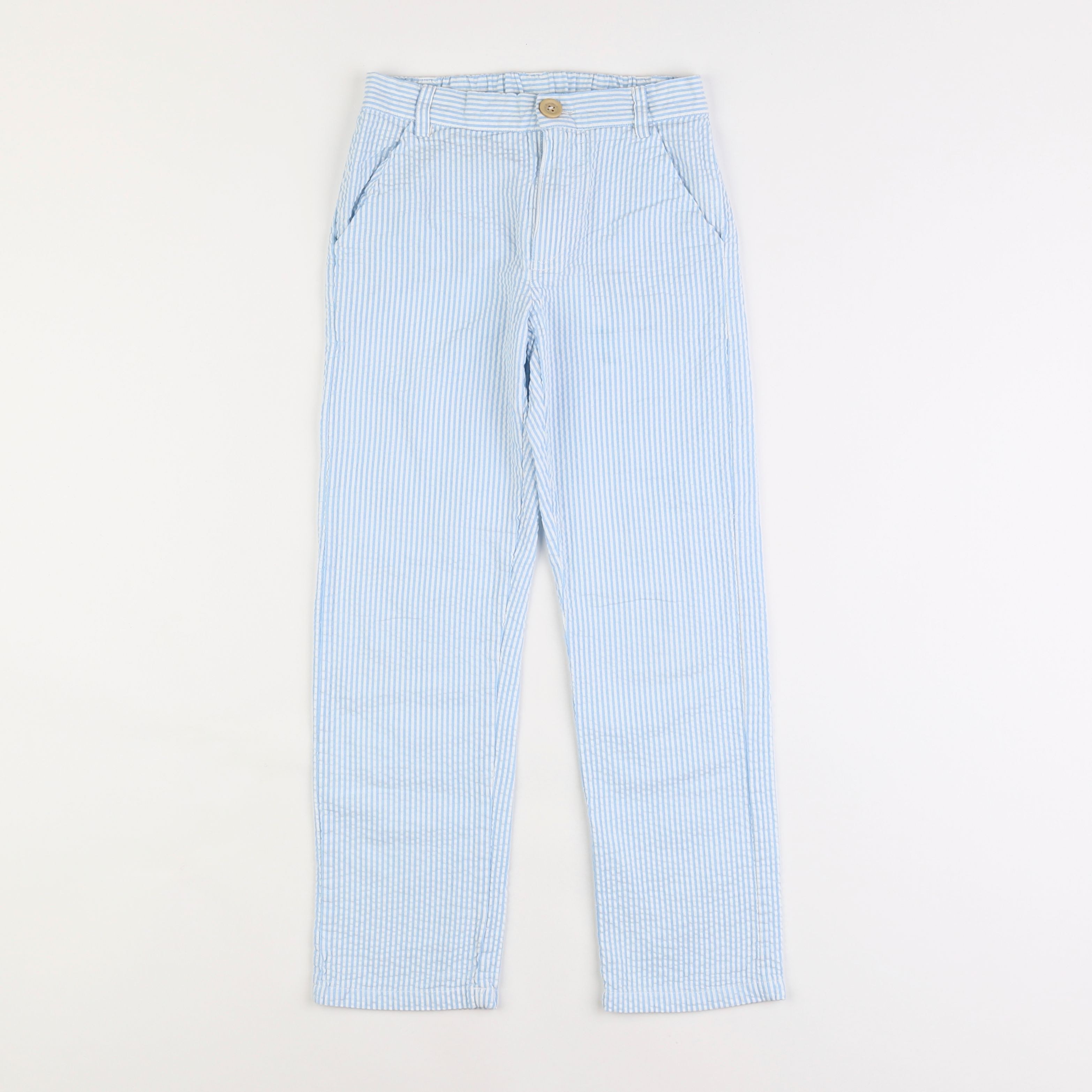 Bonton - pantalon bleu - 8 ans