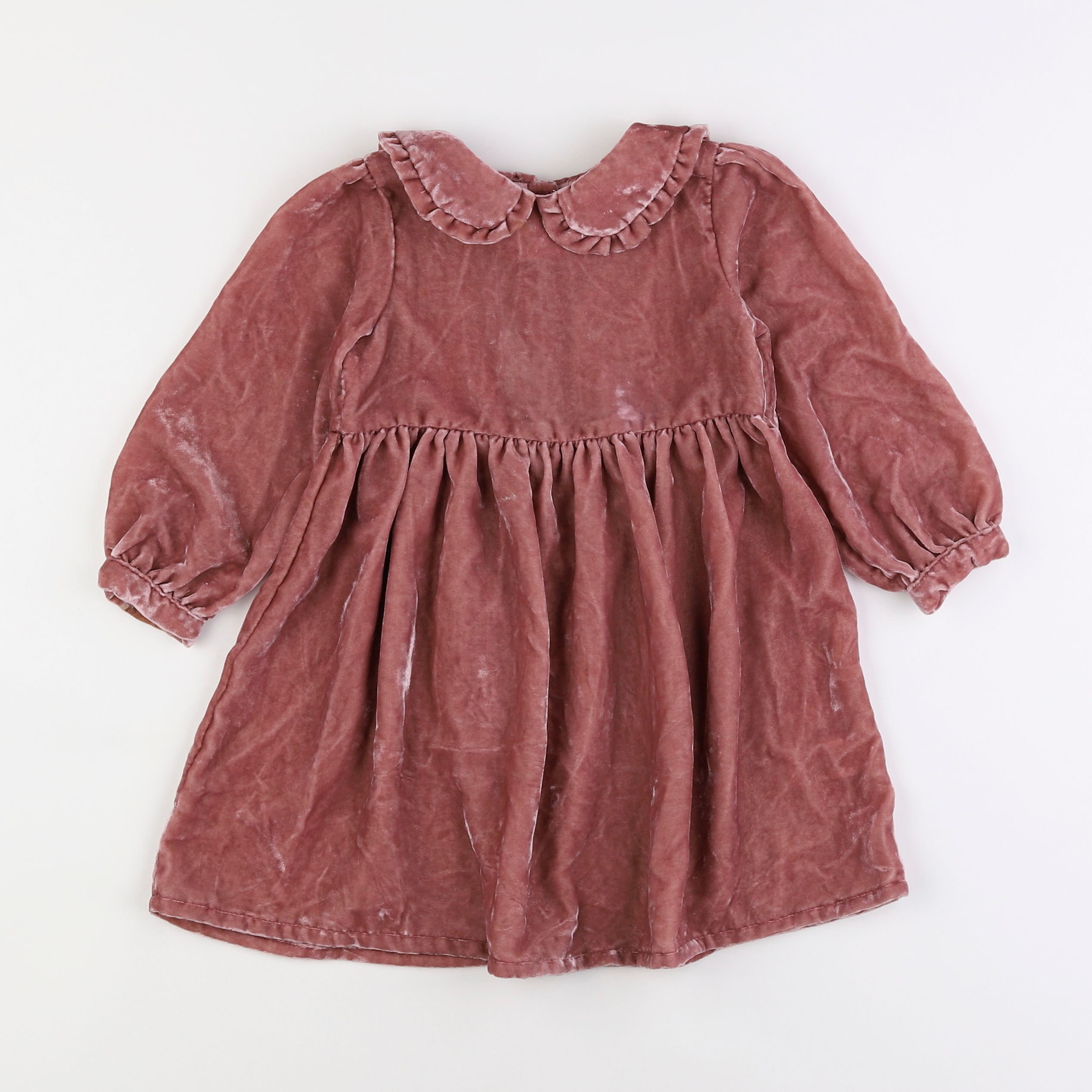 Next - robe rose - 2/3 ans