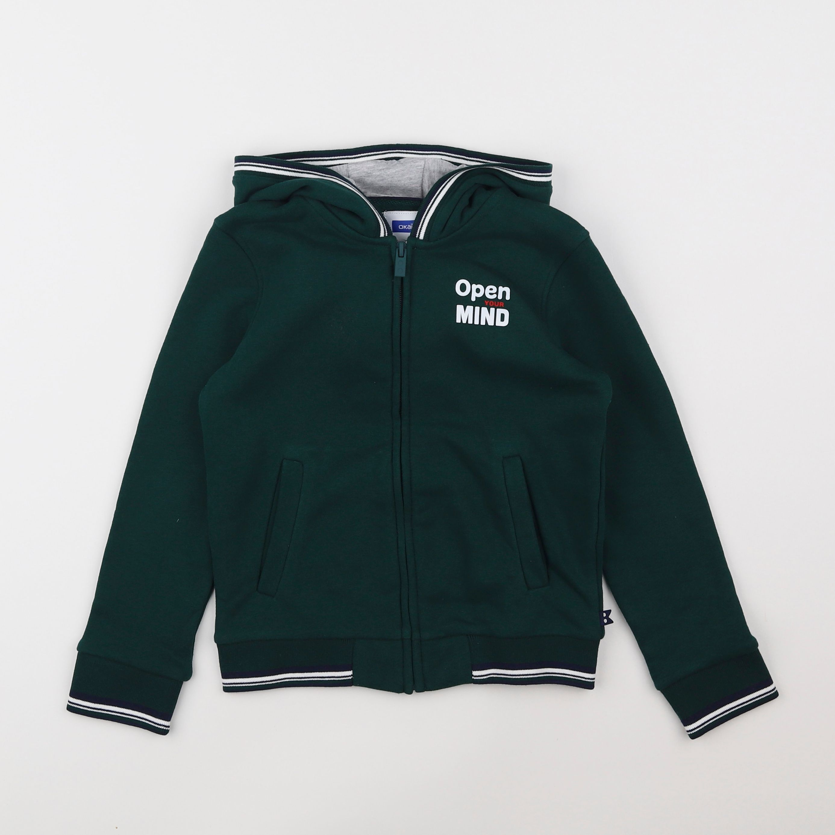 Okaidi - sweat vert - 6 ans