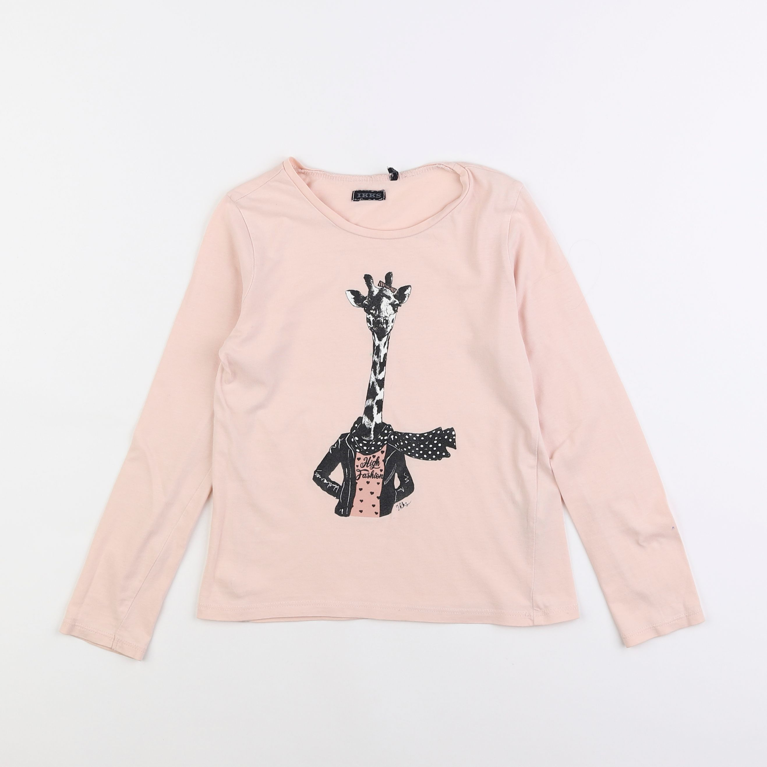 IKKS - tee-shirt rose - 8 ans