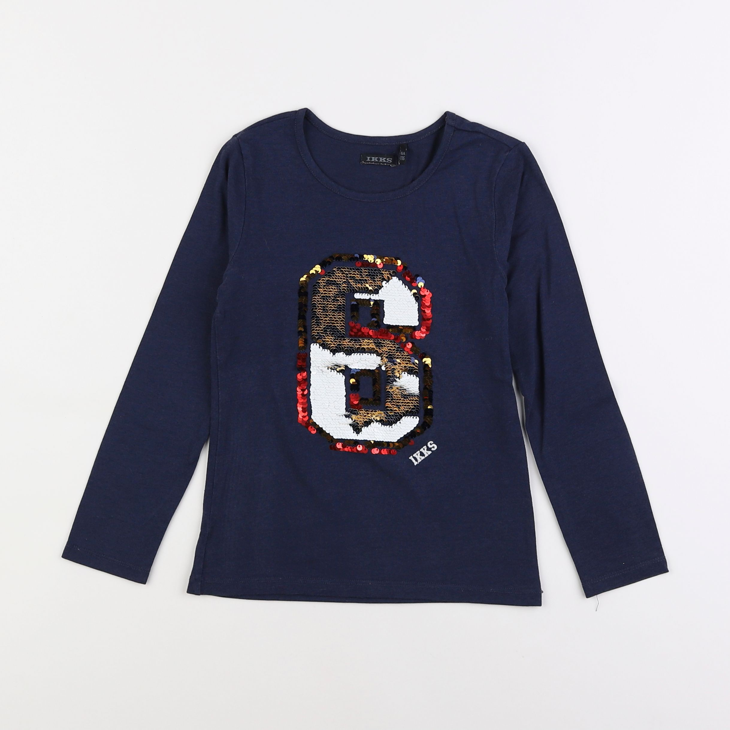 IKKS - tee-shirt bleu - 6 ans