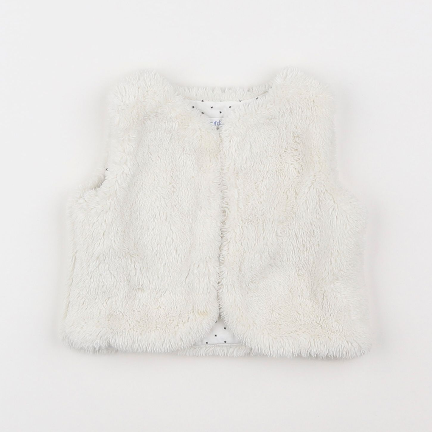 Boutchou - gilet blanc - 3 mois