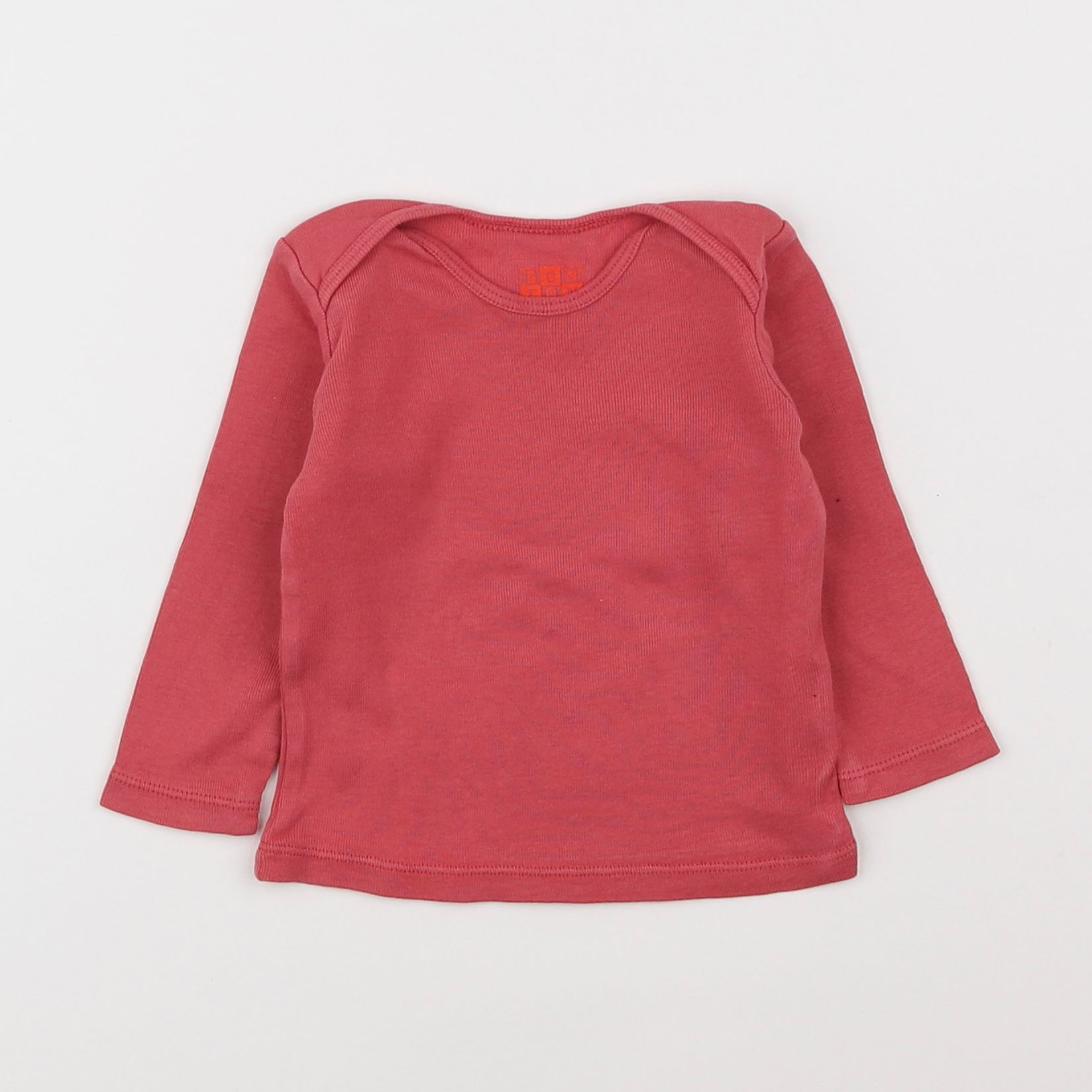 Bonton - tee-shirt rose - 6 mois