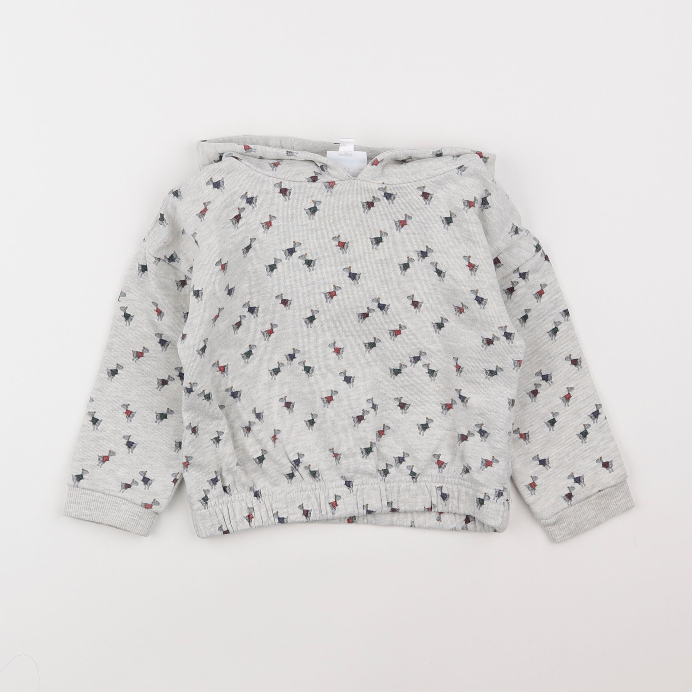 Vertbaudet - sweat gris - 2 ans