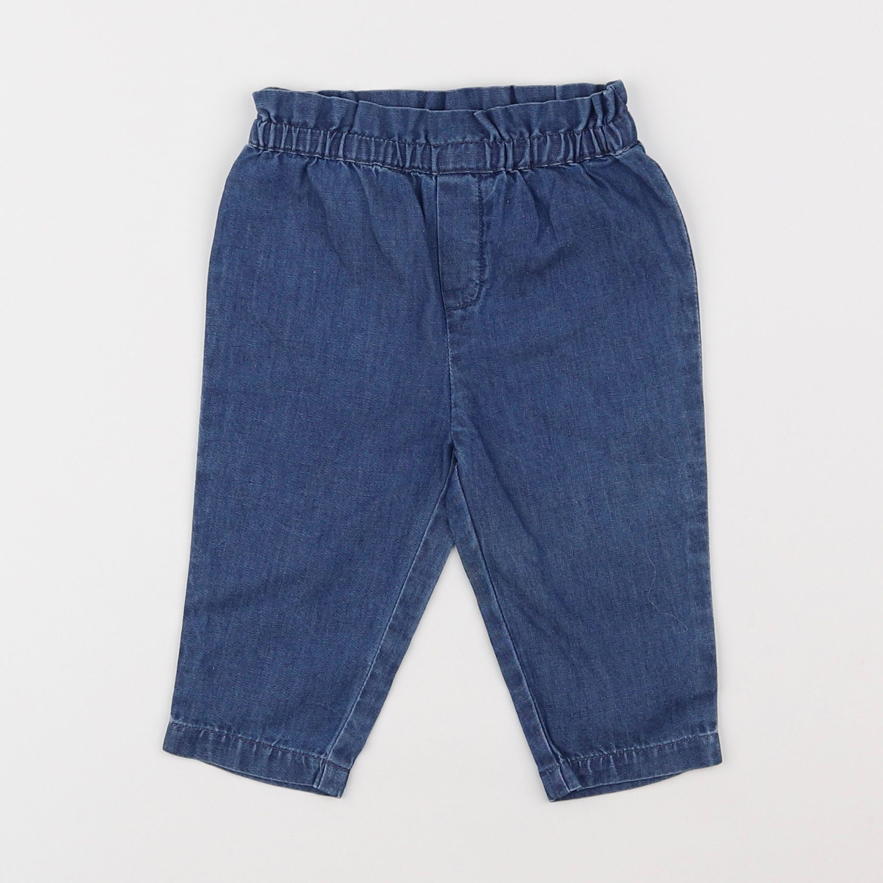 Cyrillus - pantalon bleu - 9 mois