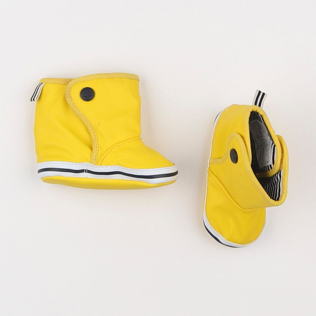 Petit Bateau - chaussons jaune - pointure 19/20