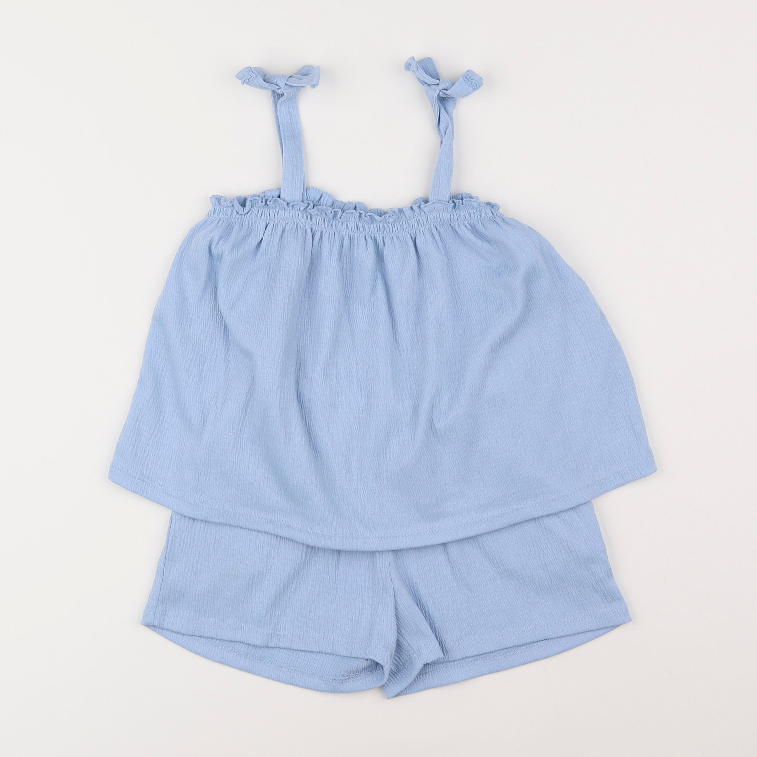 H&M - ensemble bleu - 4/5 ans