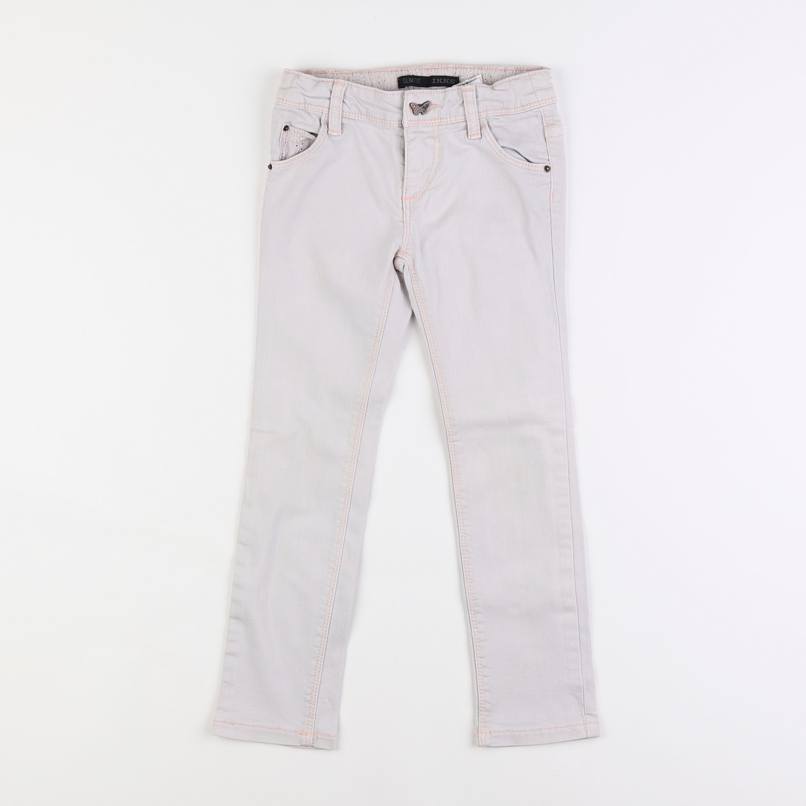 IKKS - jean gris - 5 ans