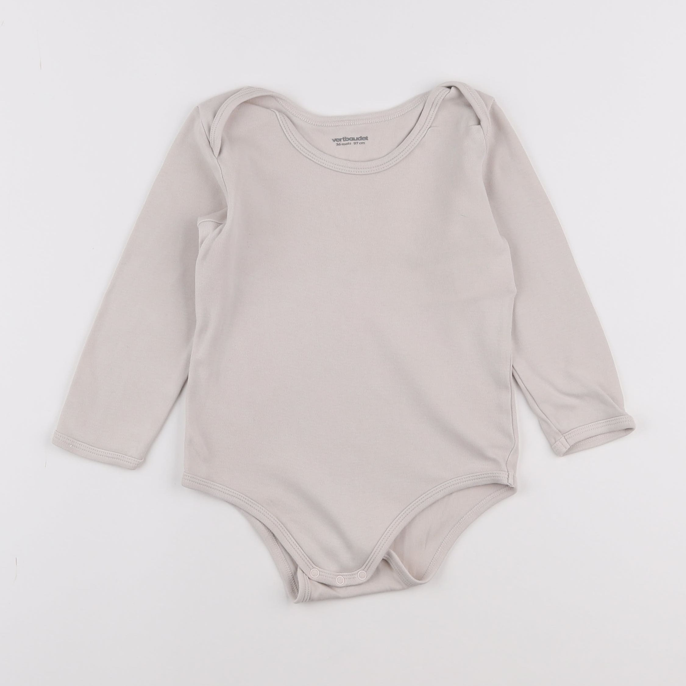 Vertbaudet - body beige - 3 ans