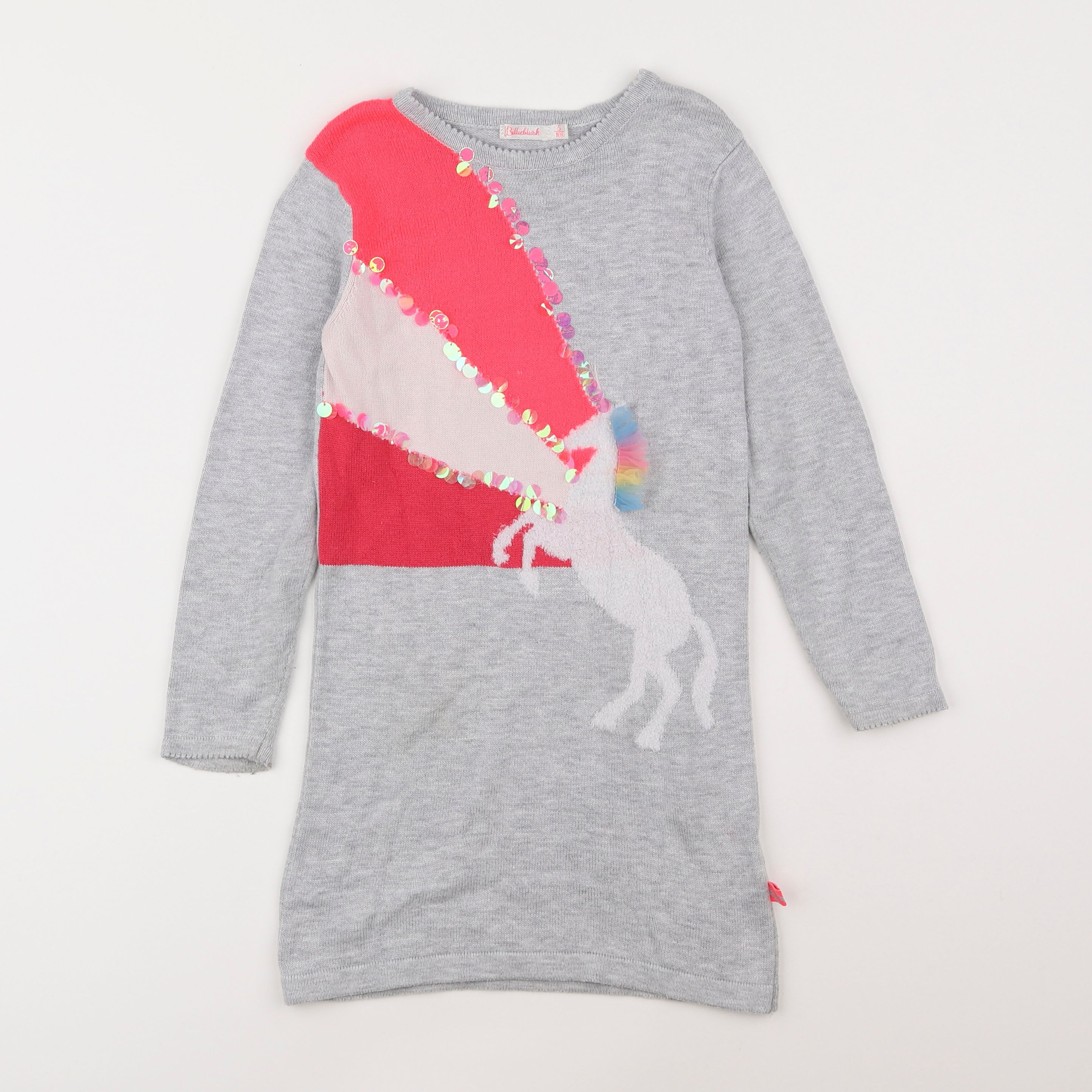 Billie Blush - robe gris - 5 ans