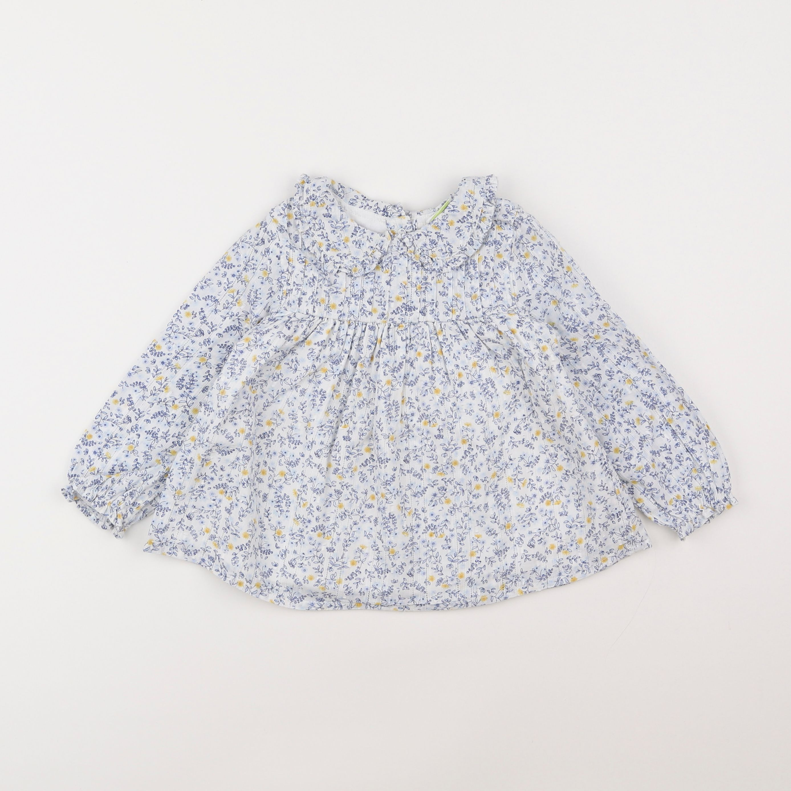 Tape à l'oeil - blouse bleu - 2 ans