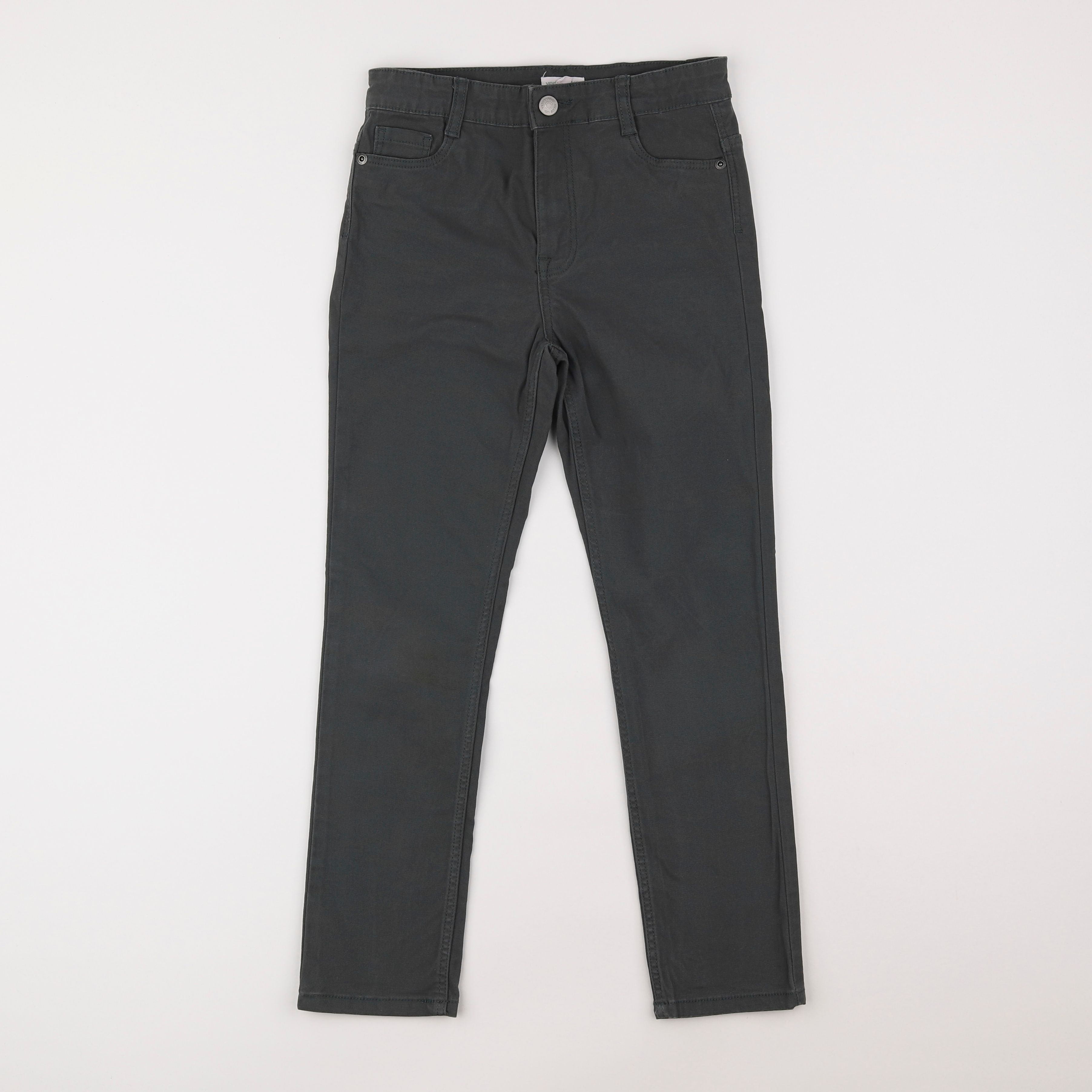 Vertbaudet - pantalon vert - 9 ans