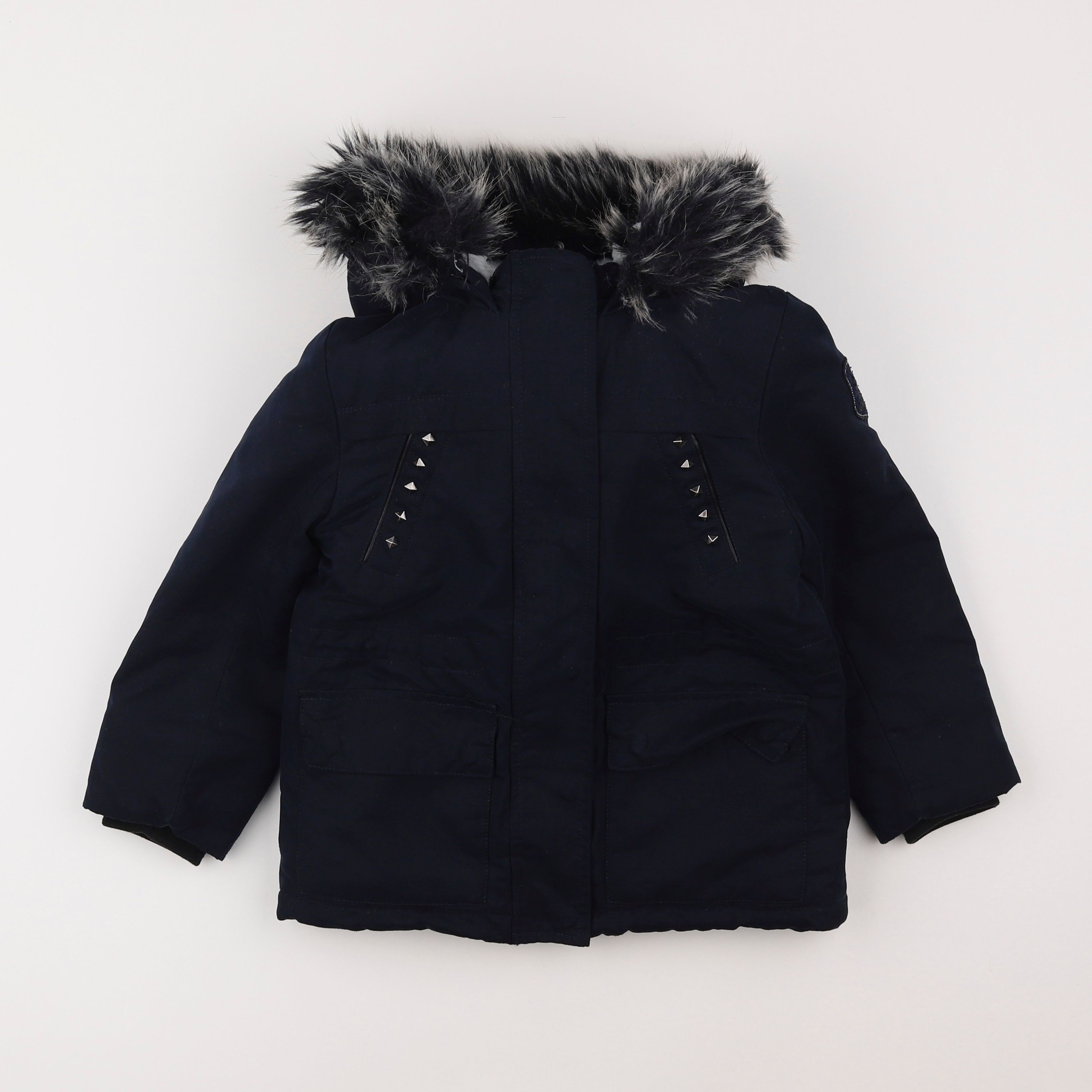 IKKS - manteau noir - 5 ans