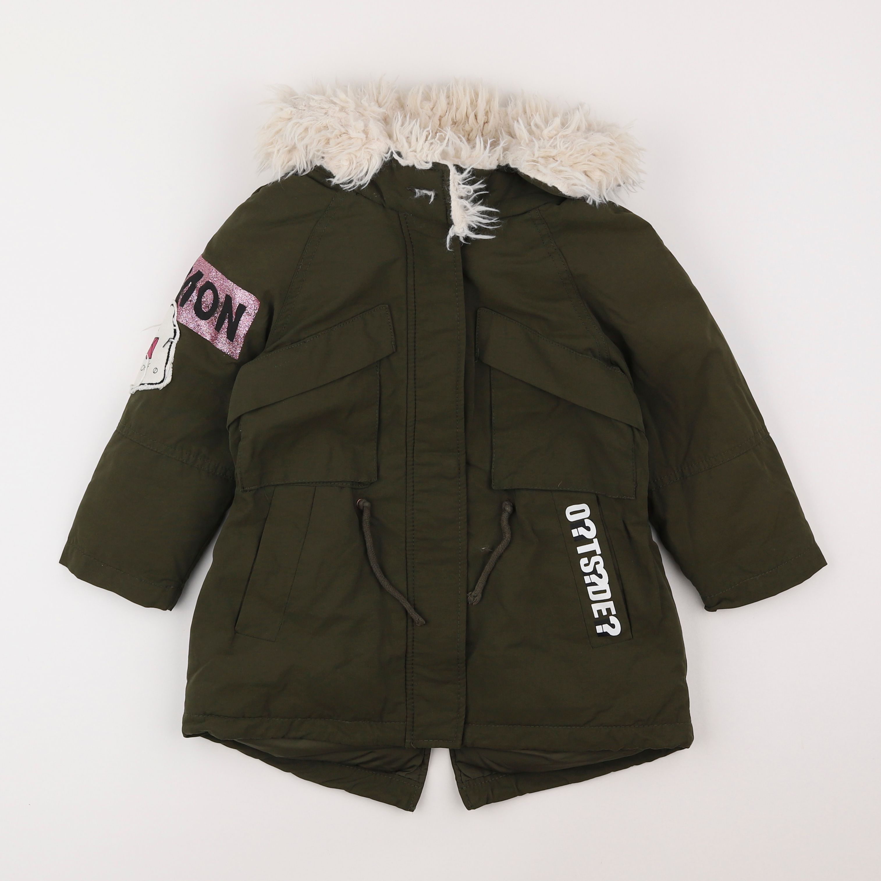 Zara - parka vert - 5 ans