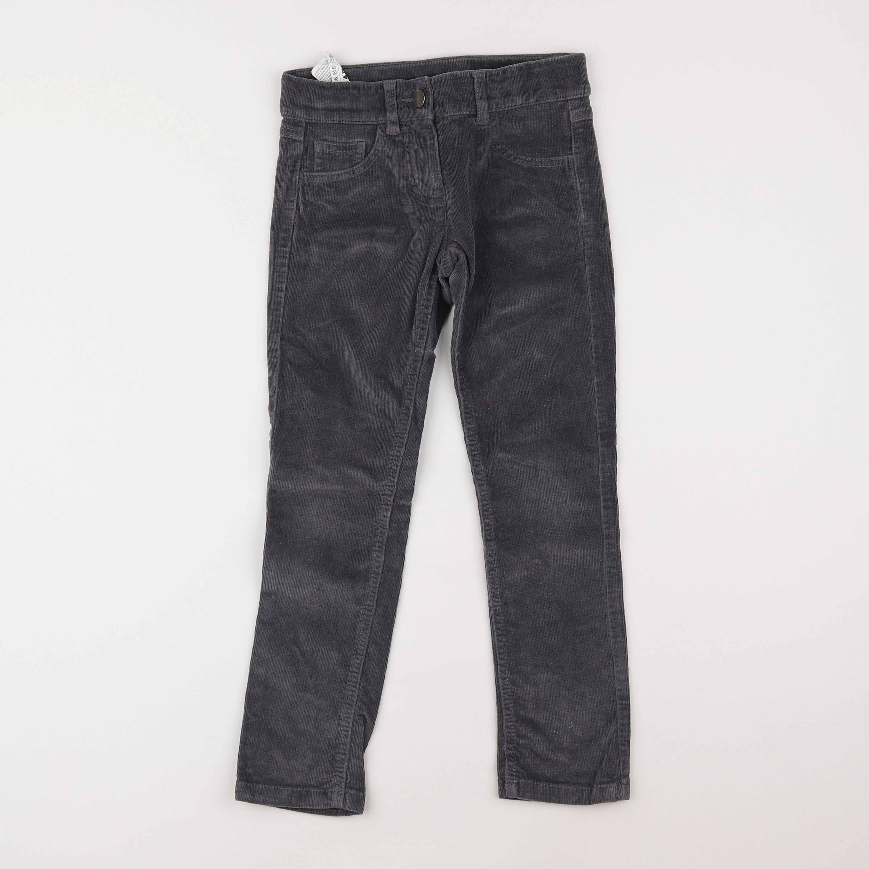 Benetton - pantalon gris - 7/8 ans