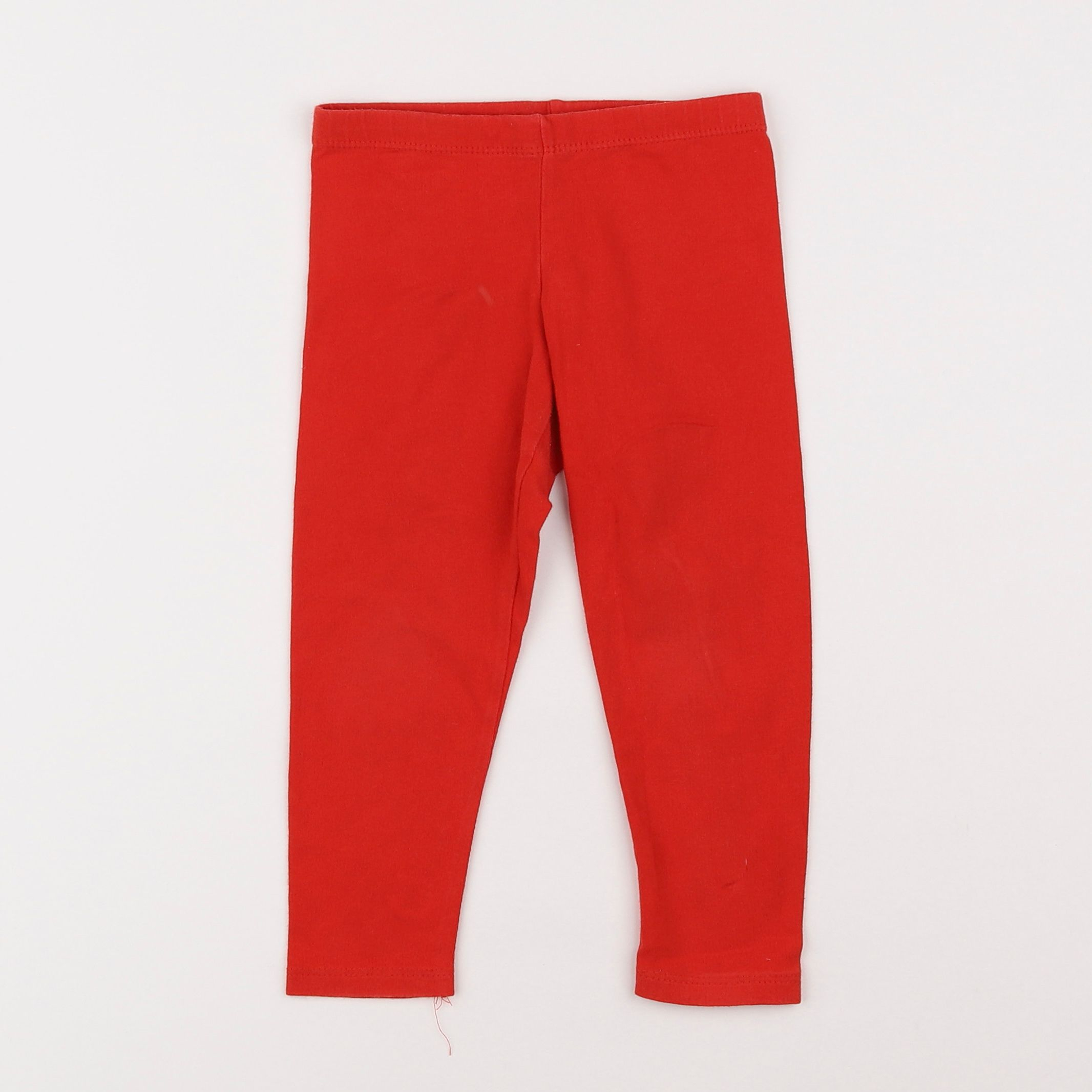 Zara - legging rouge - 2/3 ans