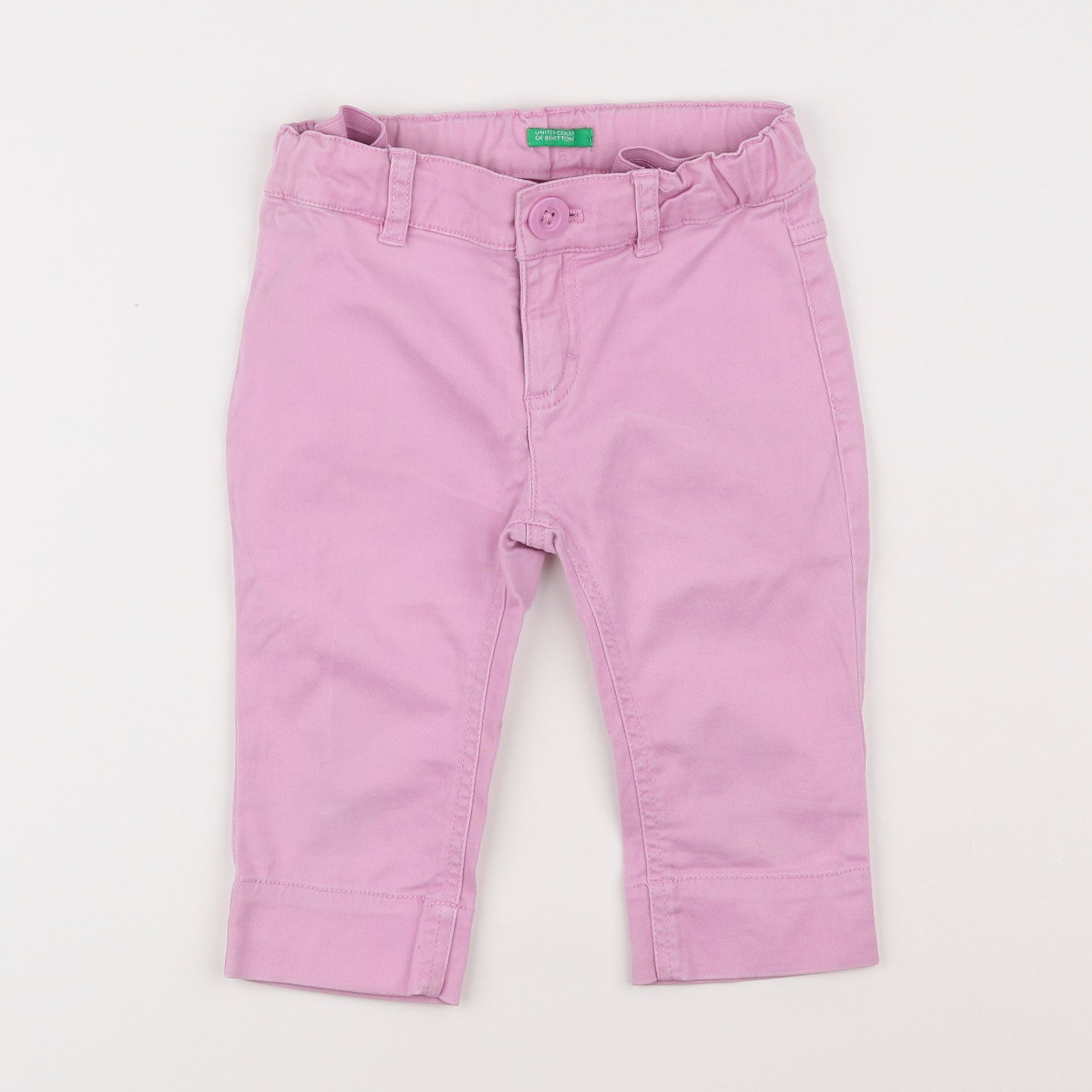 Benetton - pantalon rose - 2 ans