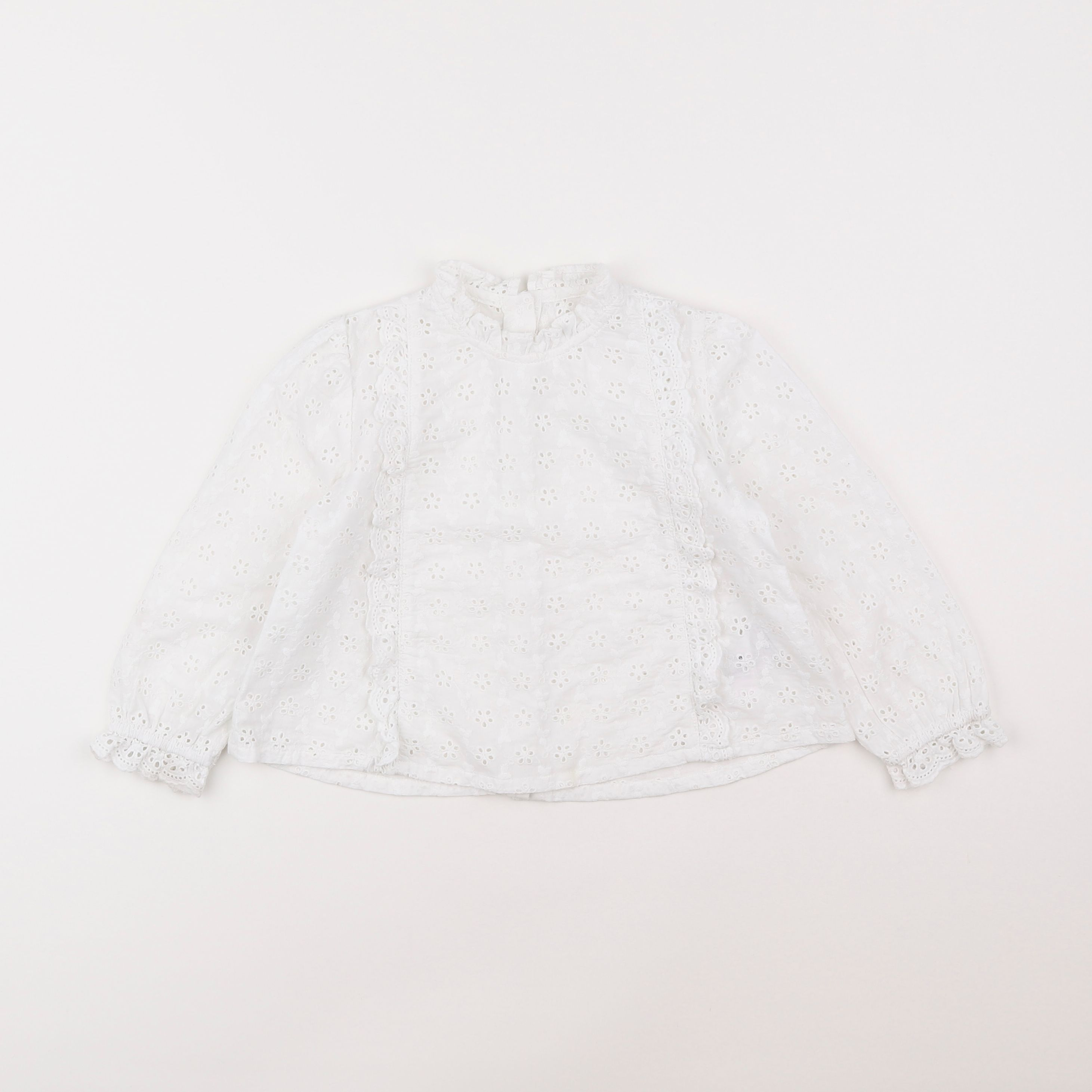 Vertbaudet - blouse blanc - 3 ans