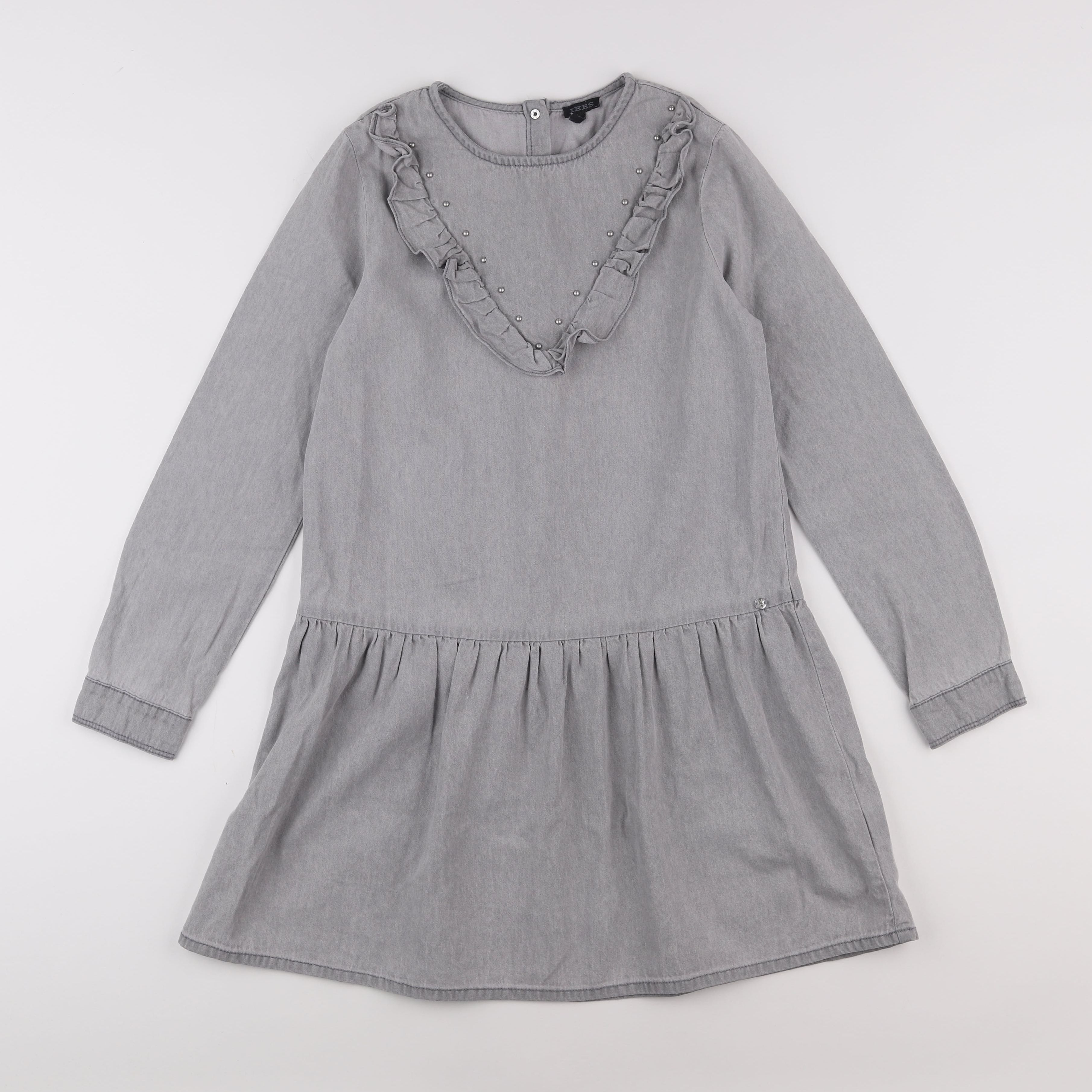 IKKS - robe gris - 12 ans