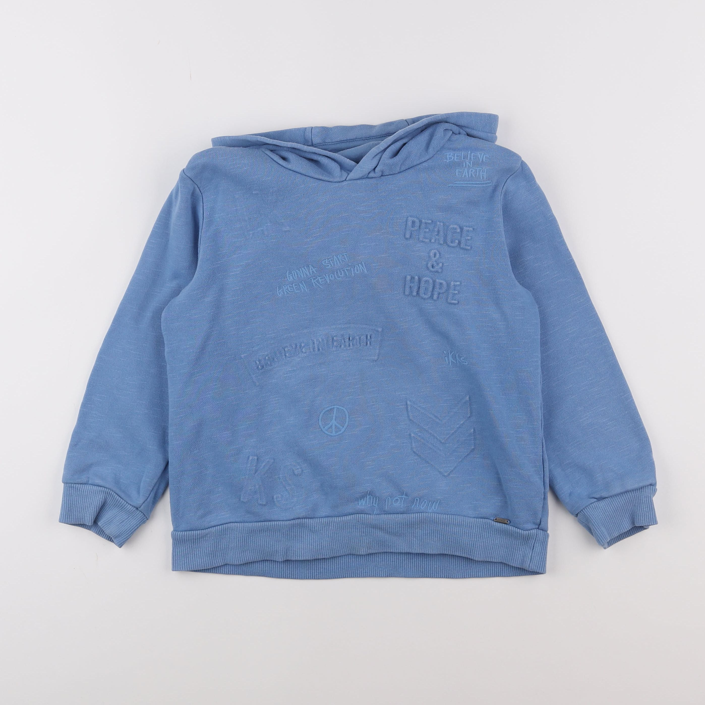 IKKS - sweat bleu - 6 ans