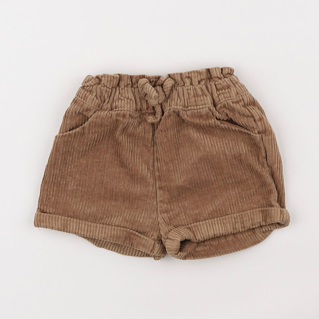 Vertbaudet - short marron - 3 mois