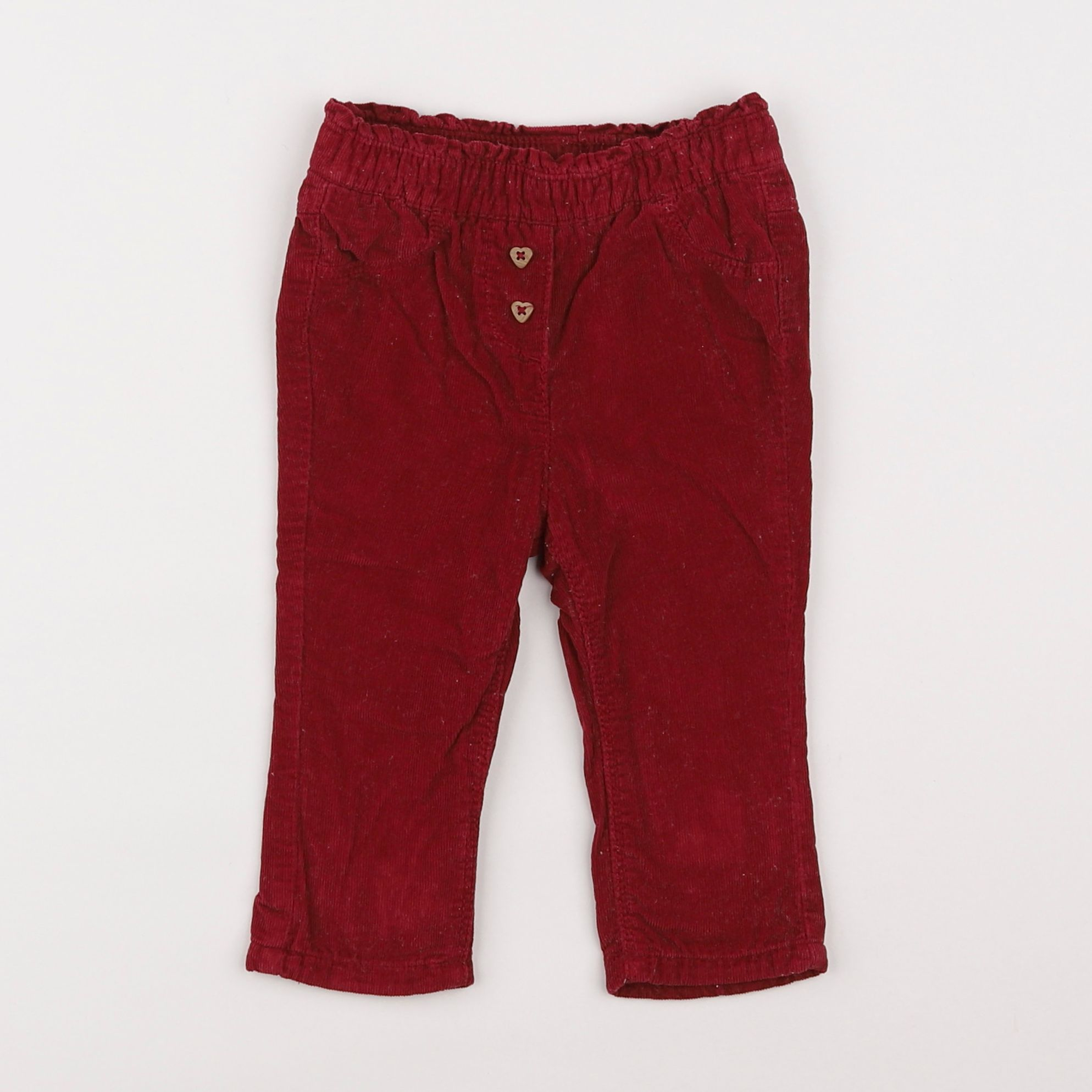 Tape à l'oeil - pantalon rouge - 9 mois