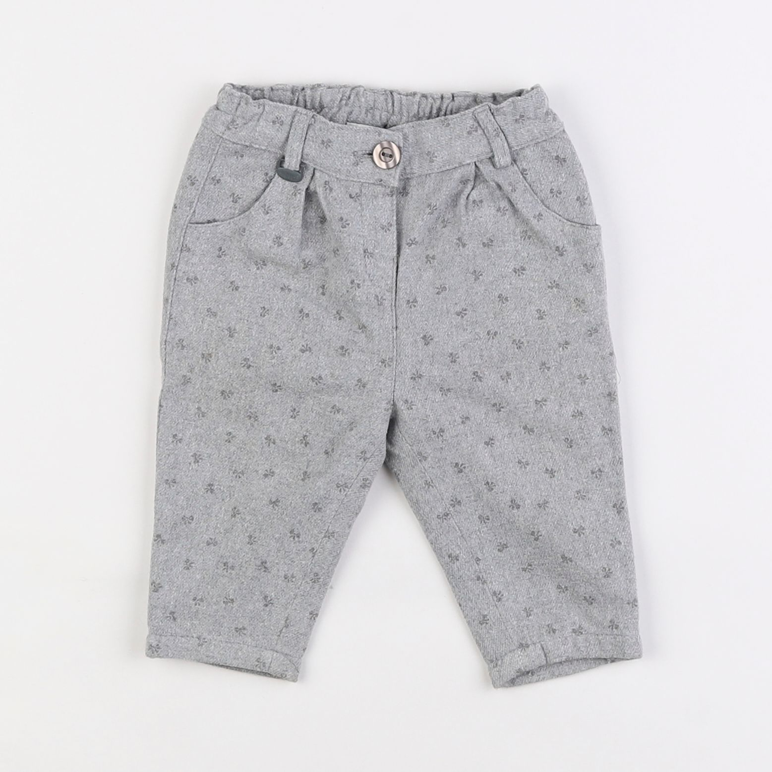 Cyrillus - pantalon gris - 6 mois