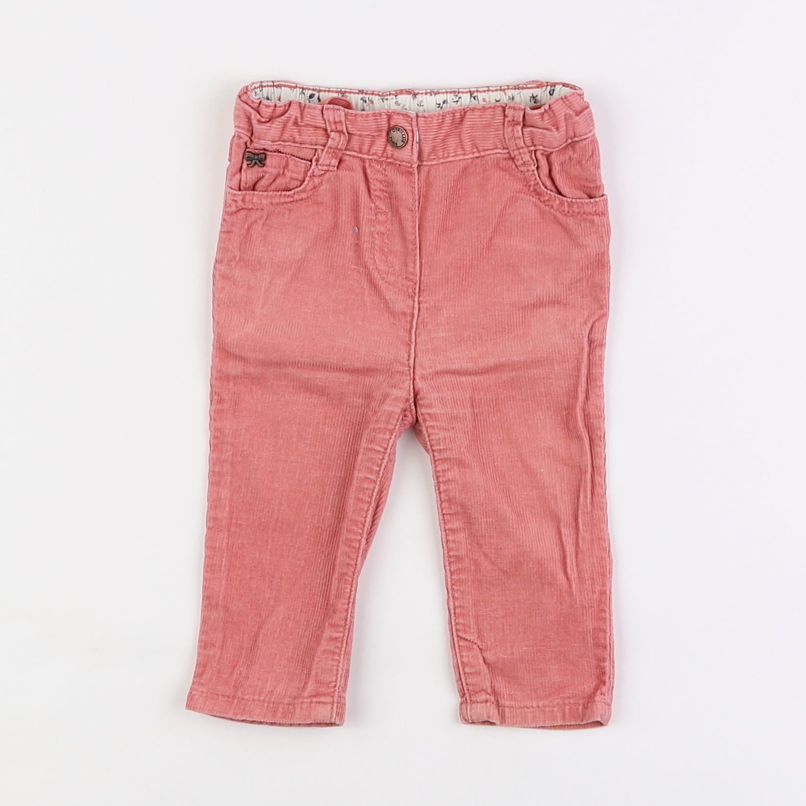 Cyrillus - pantalon rose - 6 mois