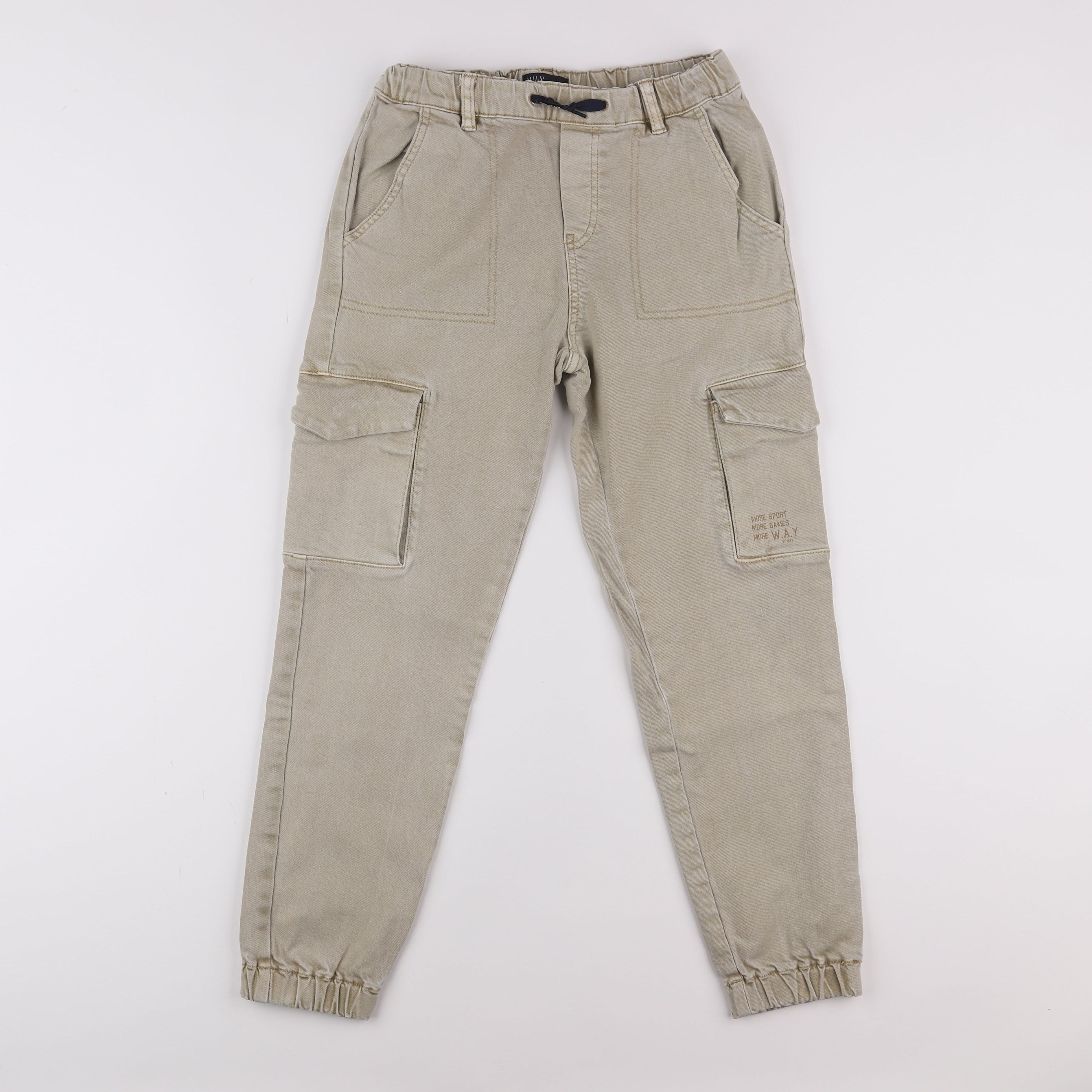 IKKS - jean beige - 12 ans