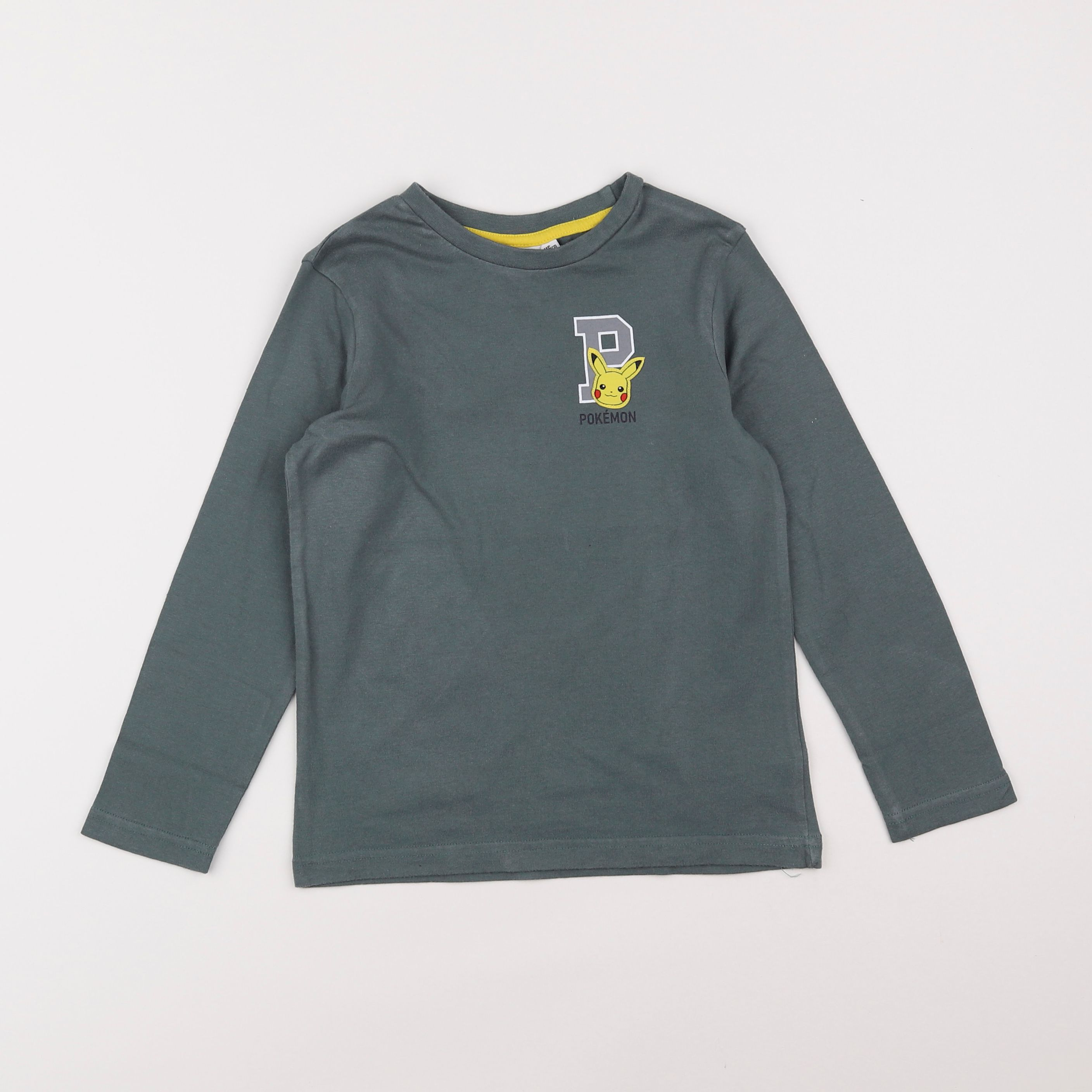 Vertbaudet - tee-shirt vert - 6 ans