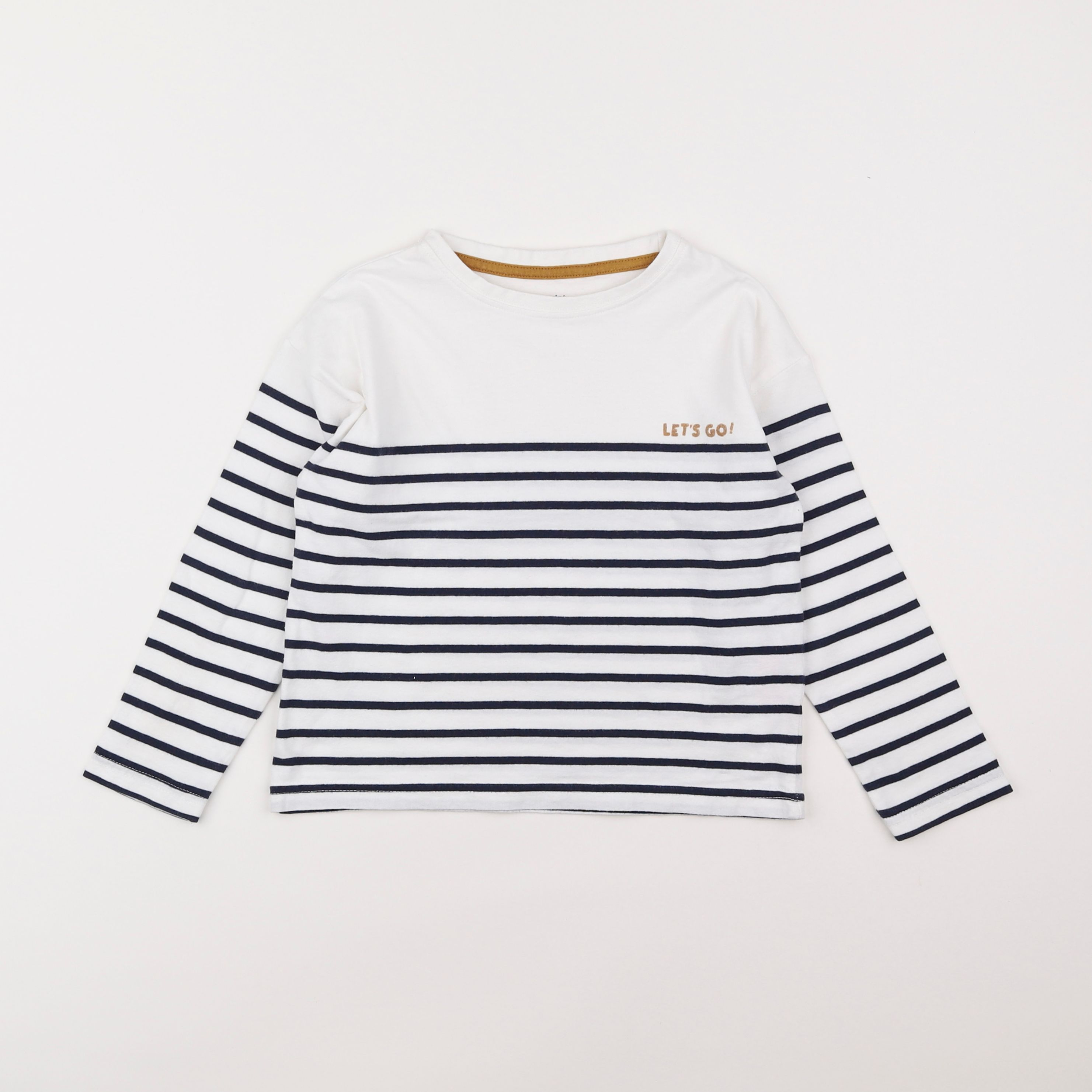 Vertbaudet - tee-shirt blanc - 6 ans