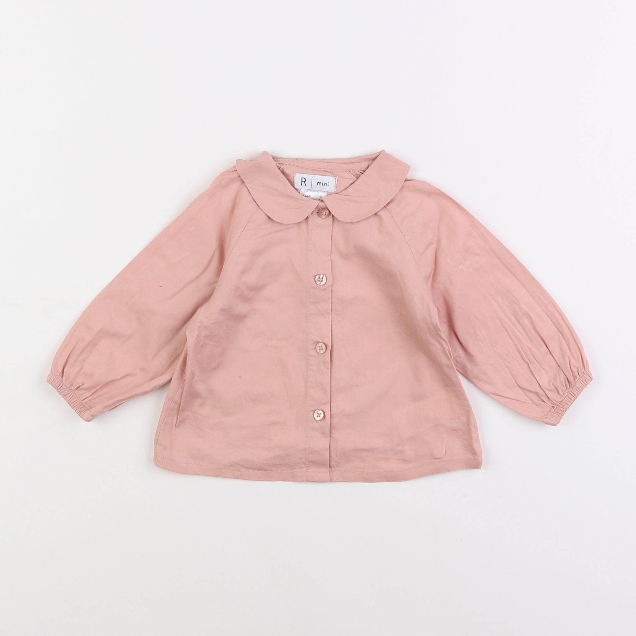 La Redoute - blouse rose - 9 mois