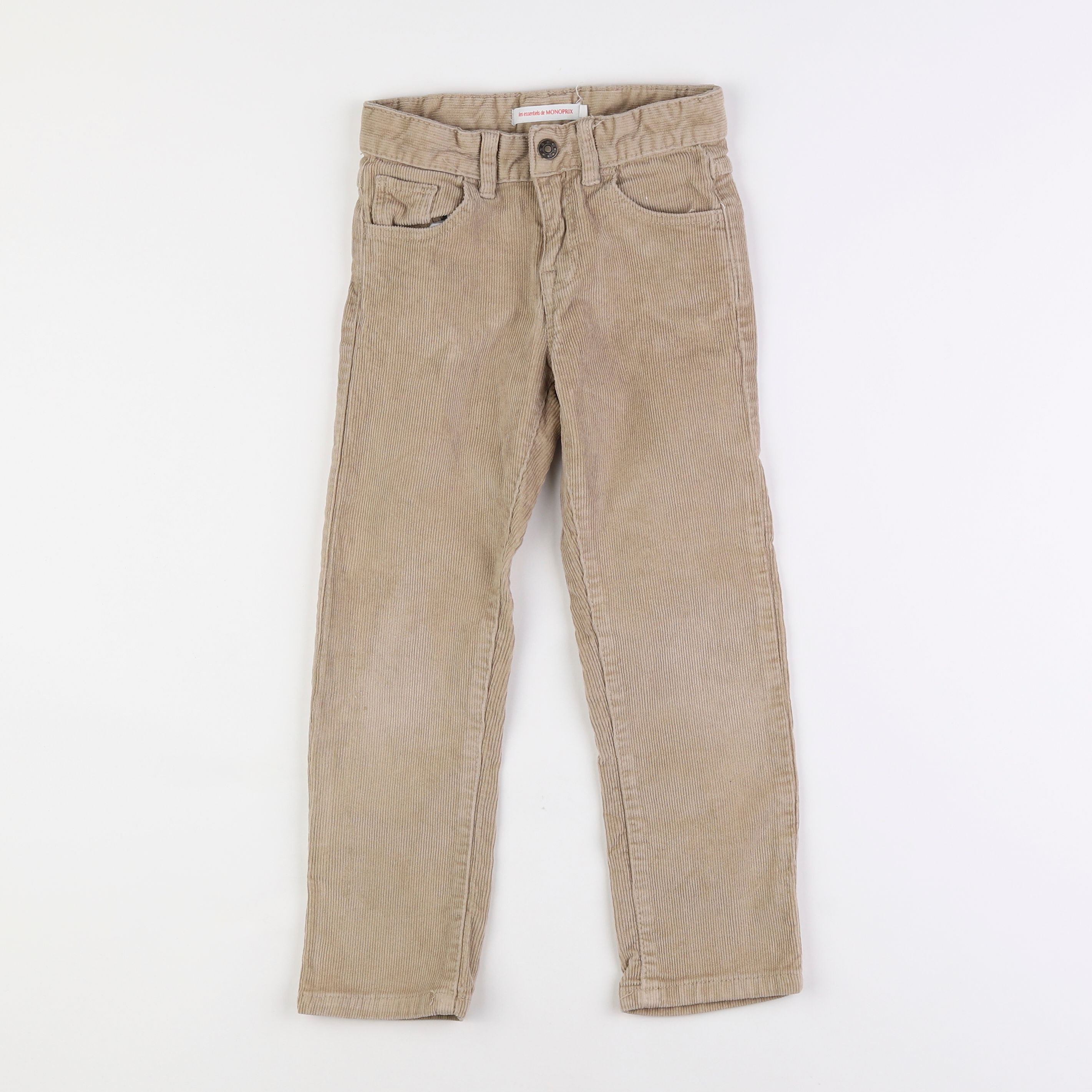 Monoprix - pantalon beige - 5 ans