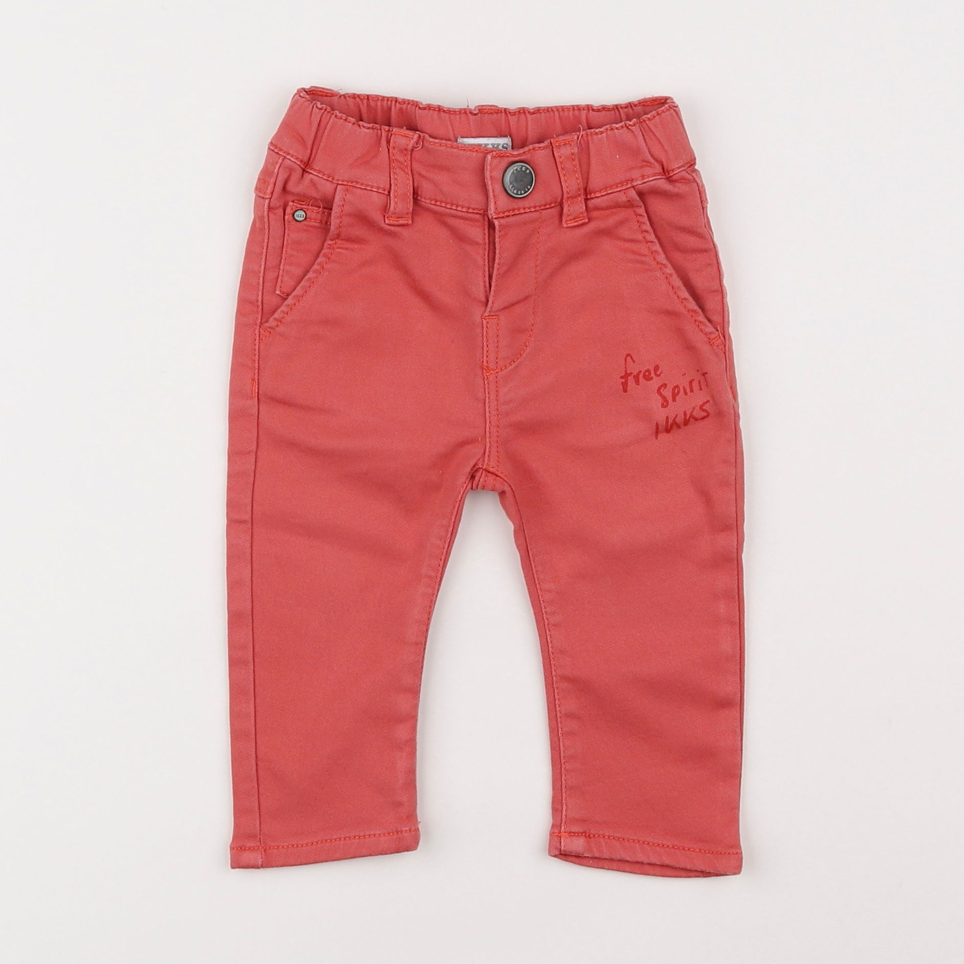 IKKS - pantalon rose - 6 mois