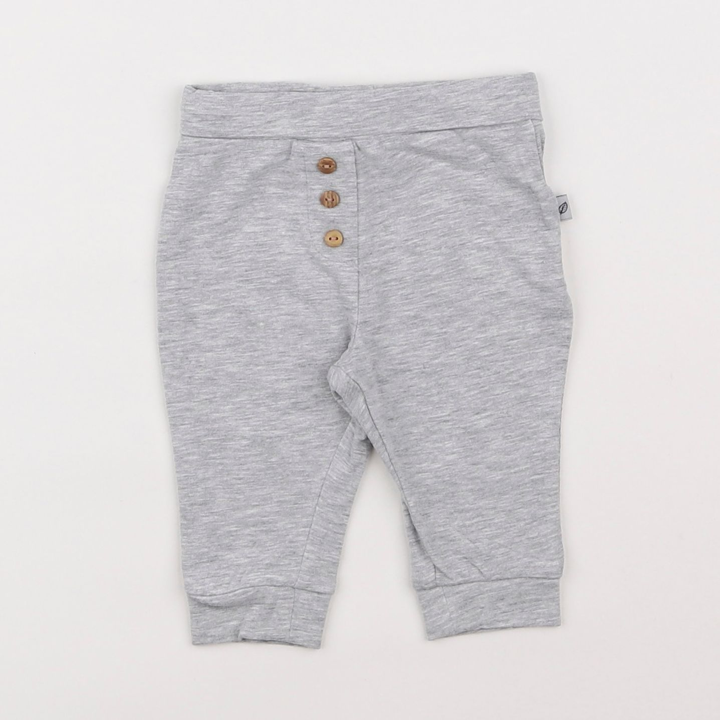 Vertbaudet - legging gris - 3 mois