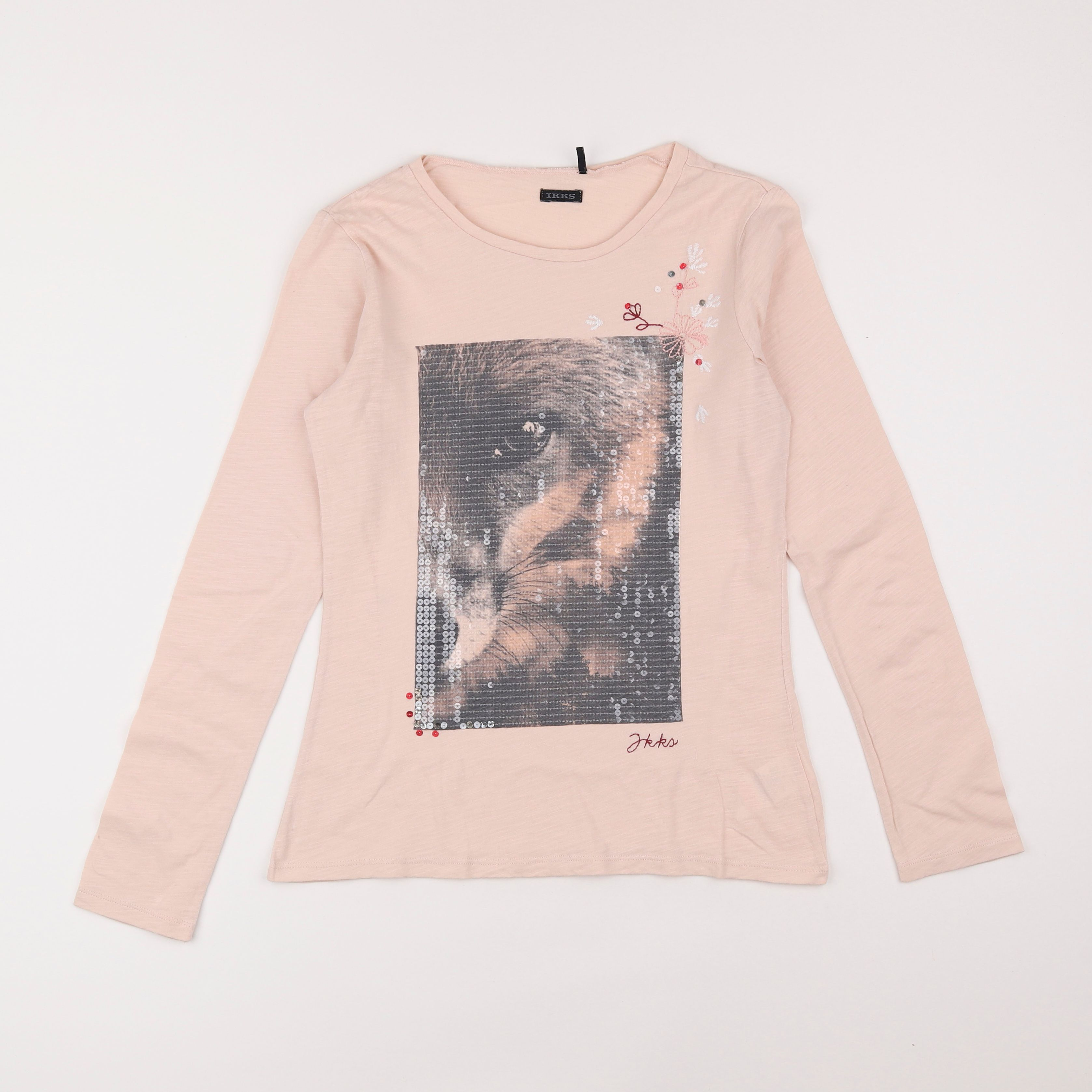 IKKS - tee-shirt rose - 12 ans