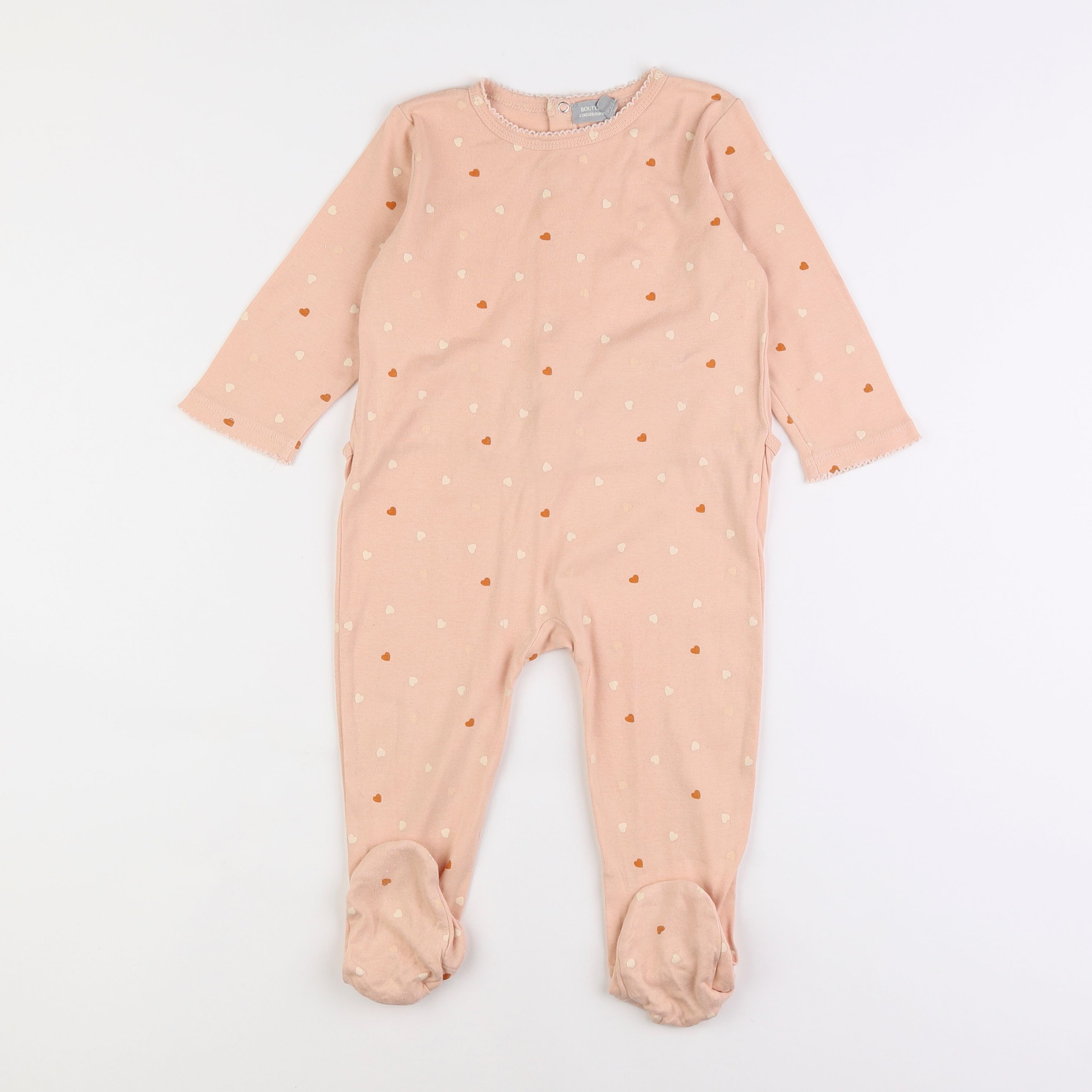 Boutchou - pyjama coton orange - 2 ans