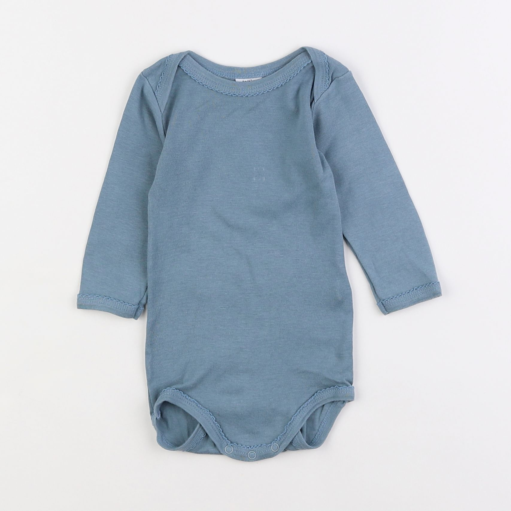 Petit Bateau - body bleu - 6 mois