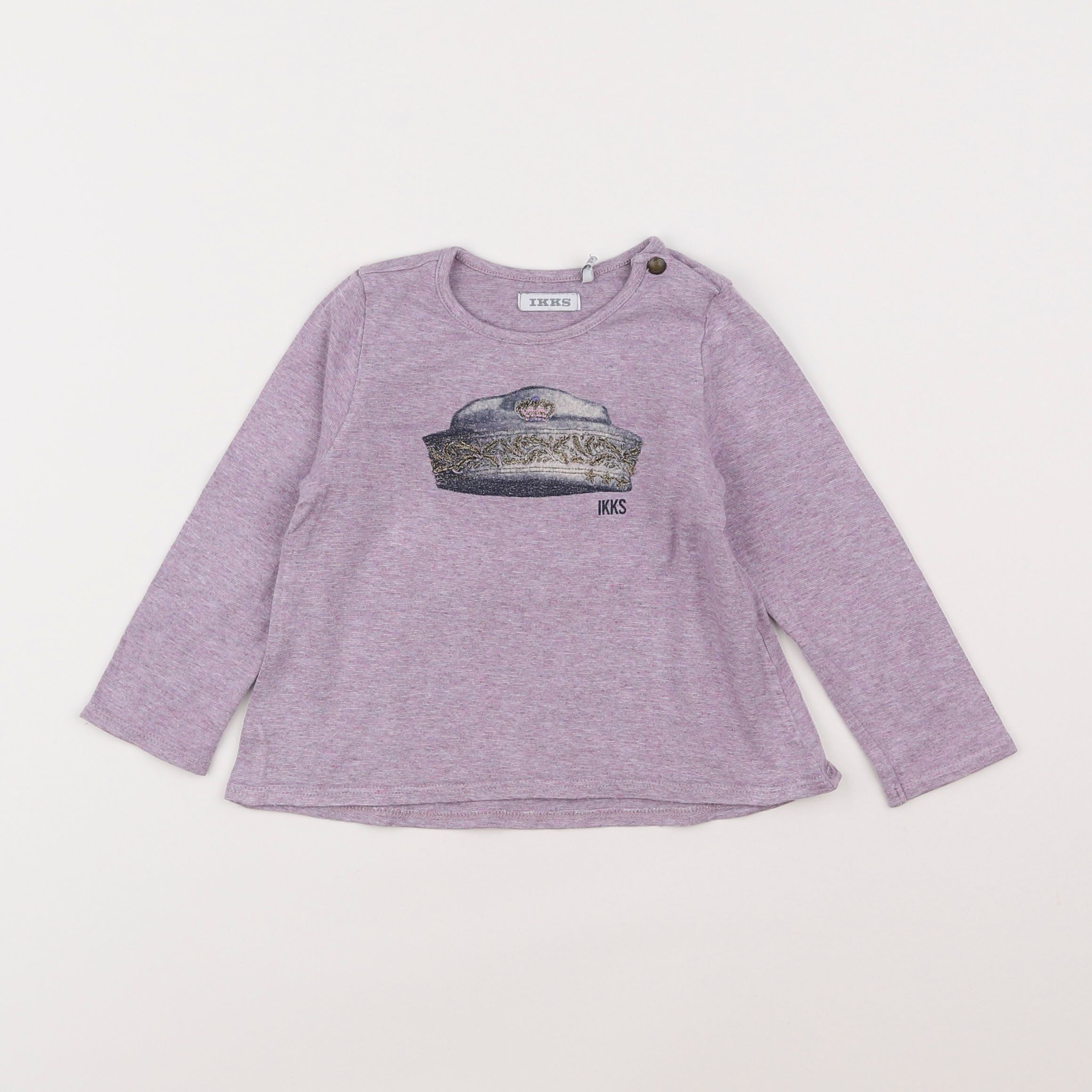 IKKS - tee-shirt violet - 18 mois