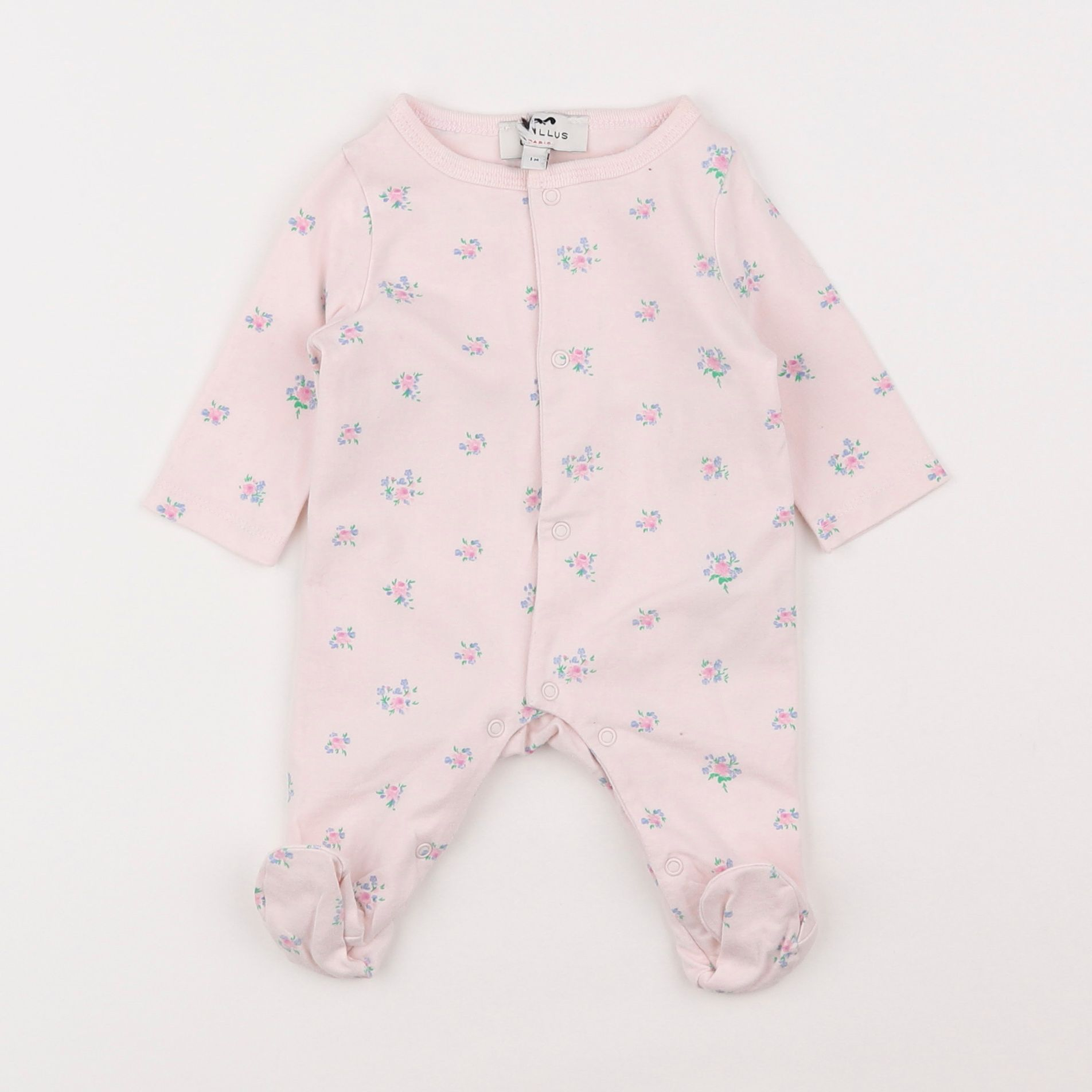 Cyrillus - pyjama coton rose - 1 mois