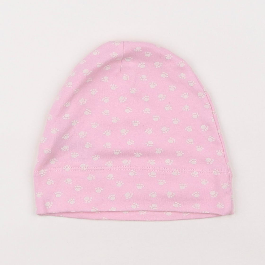 Benetton - bonnet rose - 18 mois à 2 ans